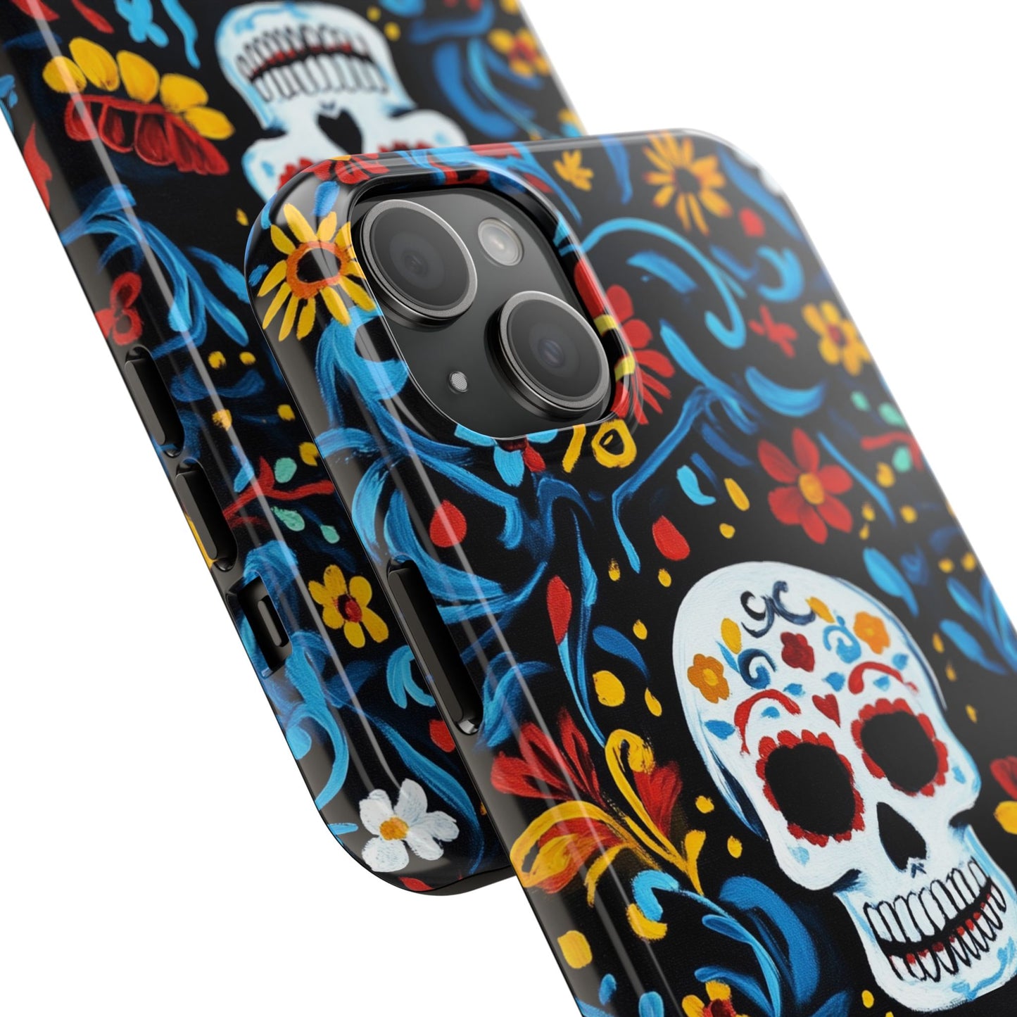 Mexicana de Corazon | Day of the Dead Tough Phone Case, Sugar Skull
