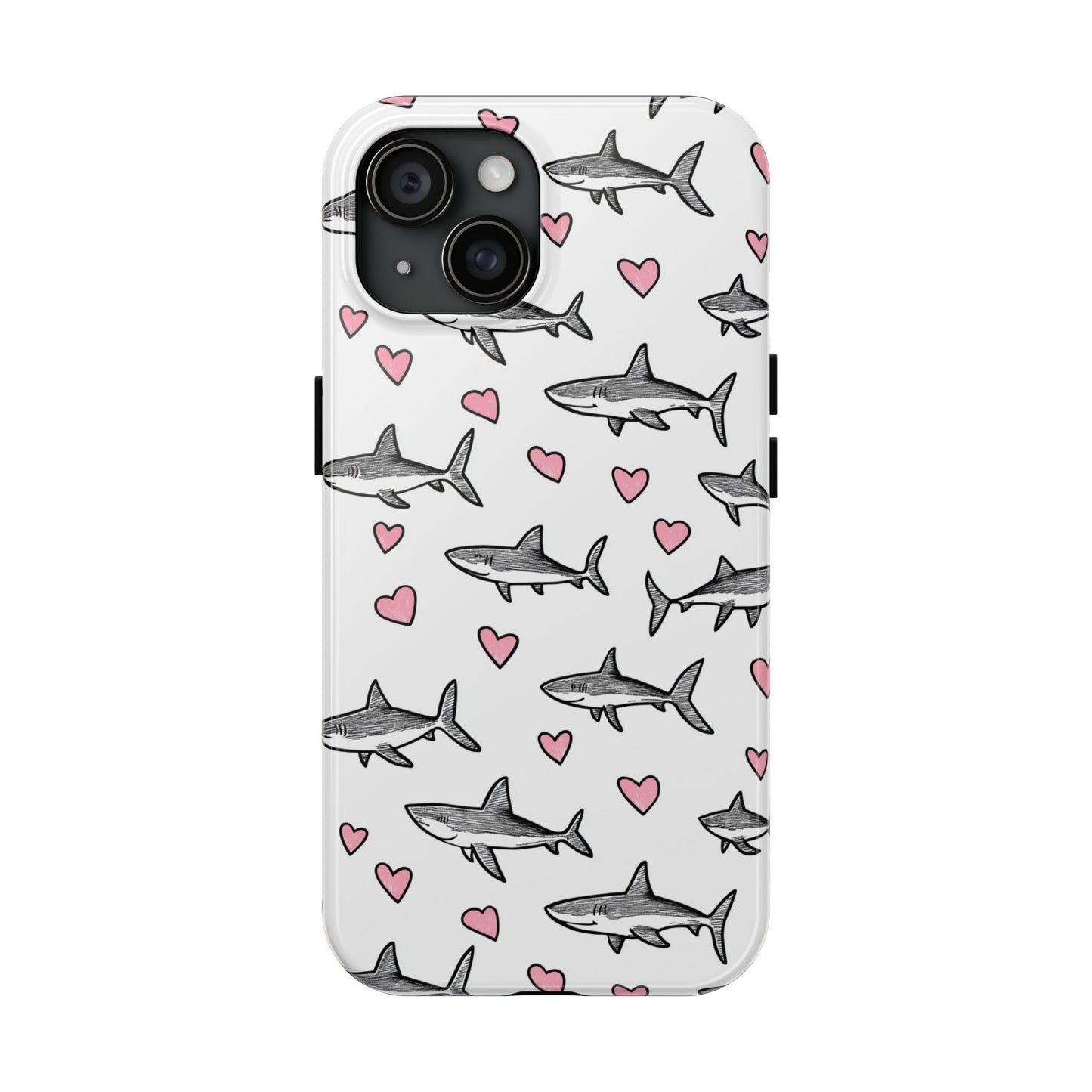 Animal Instinct | Shark Love Tough Phone Case