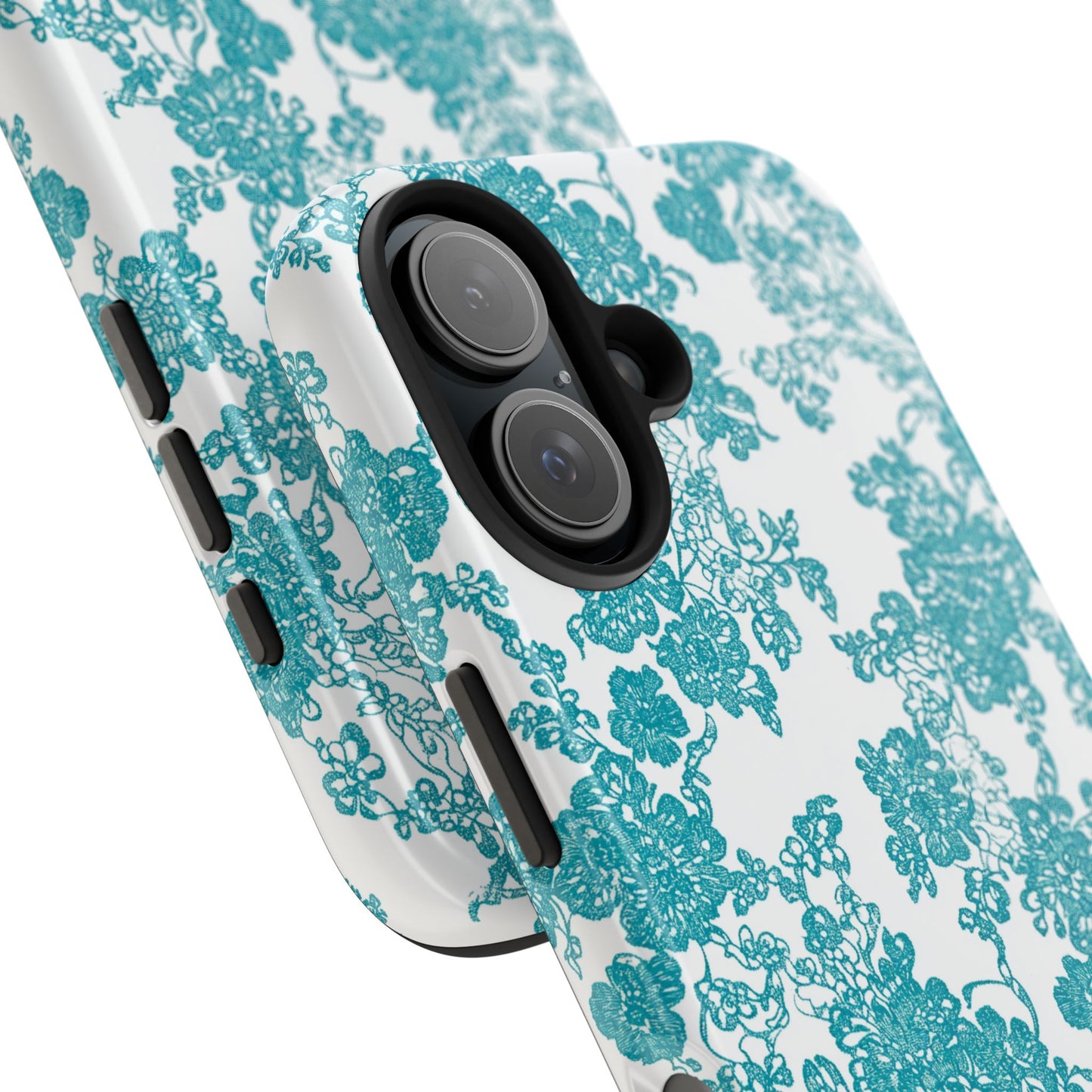 Boho Bliss | Teal on White Lace