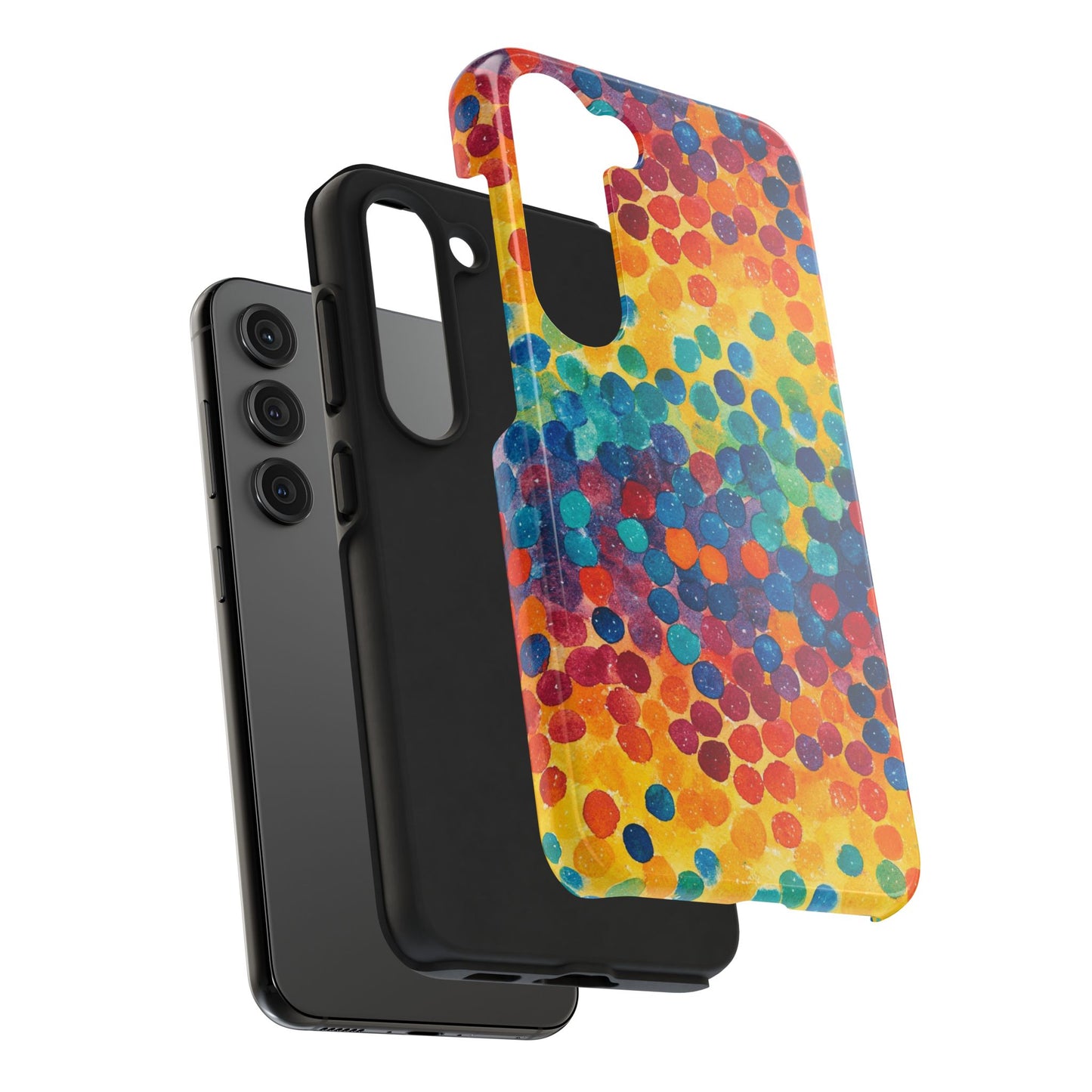 Trendy Spots | Rainbow Polka Dots Phone Case
