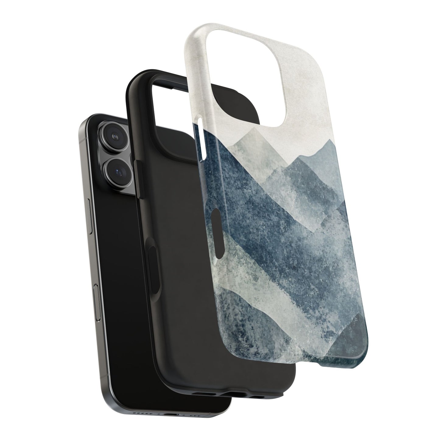 Majestic Mountains | Geometric Mountain Tough Phone Case