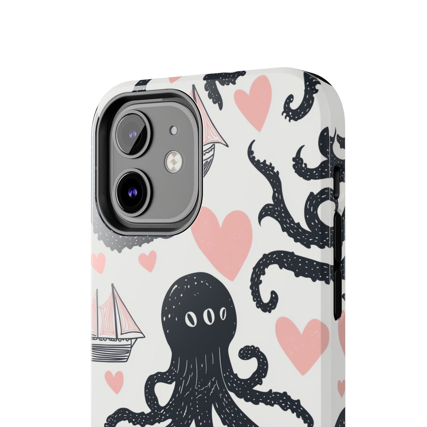 Quirky Chic | Kraken Boat Love Tough Phone Case