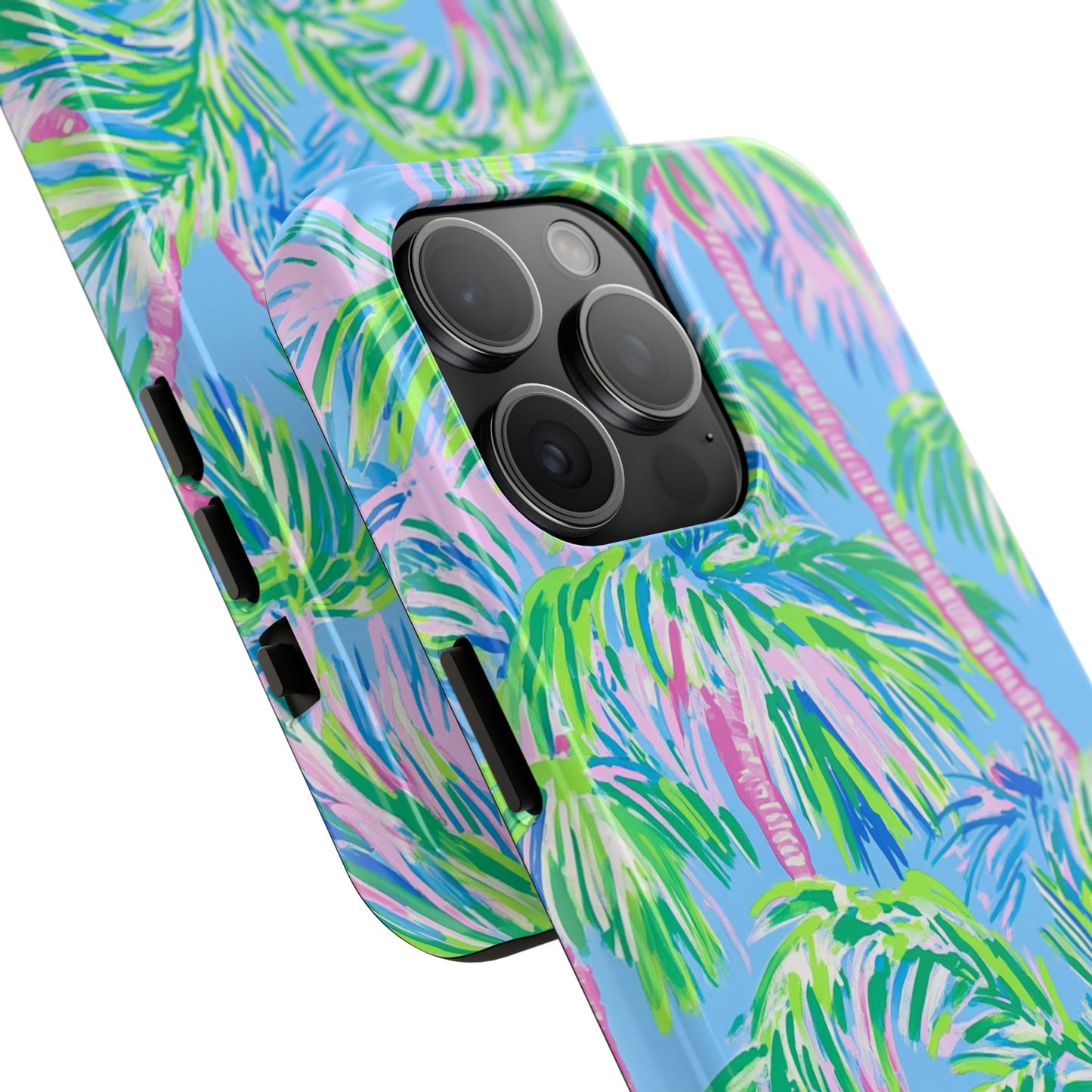 Nature Lover | Colorful Painted Palm Trees Phone Case