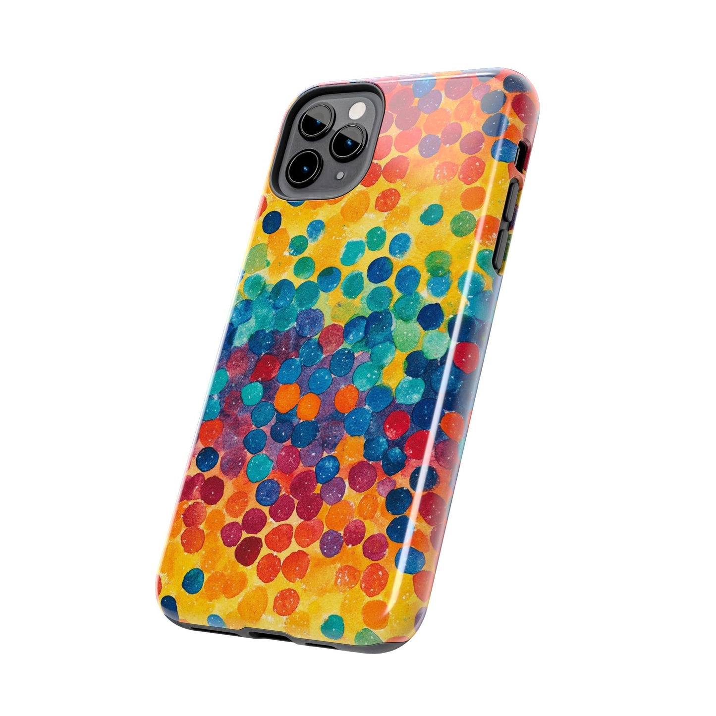 Trendy Spots | Rainbow Polka Dots Phone Case