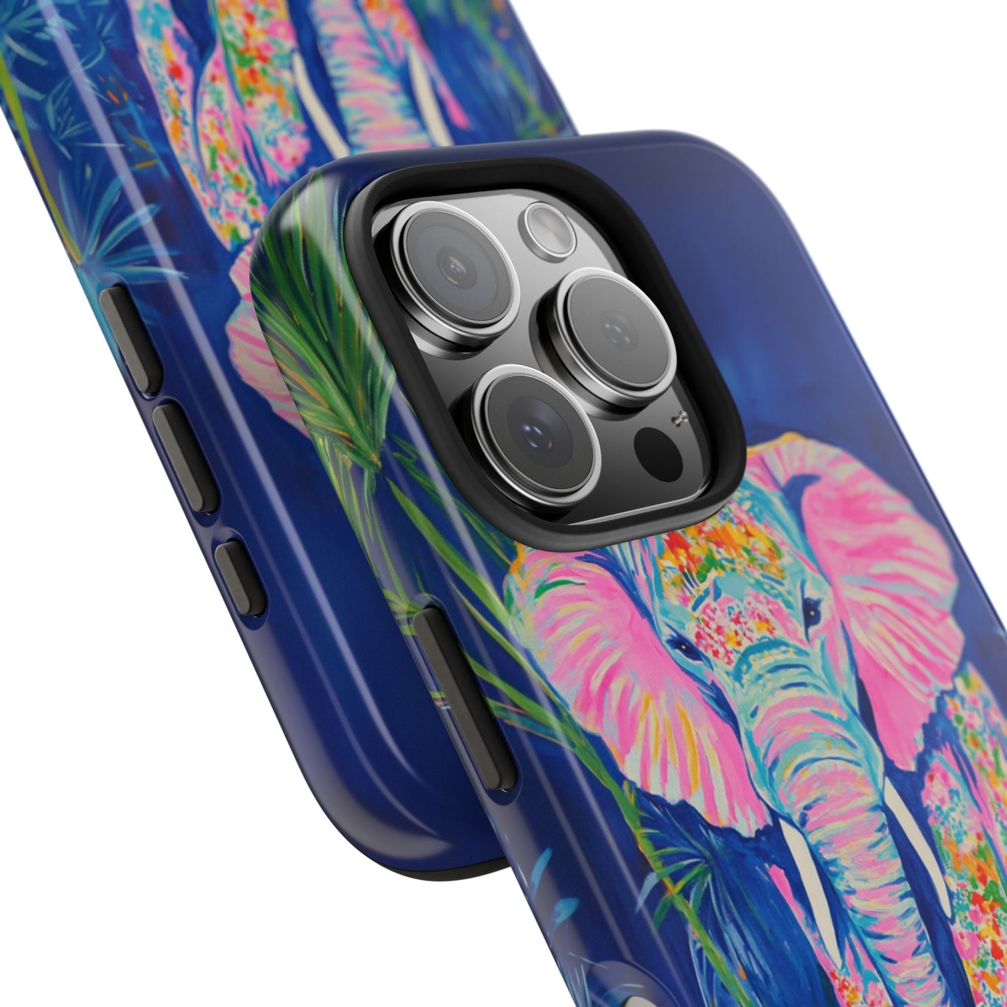 Animal Instinct | Vibrant Elephant Tough Phone Case