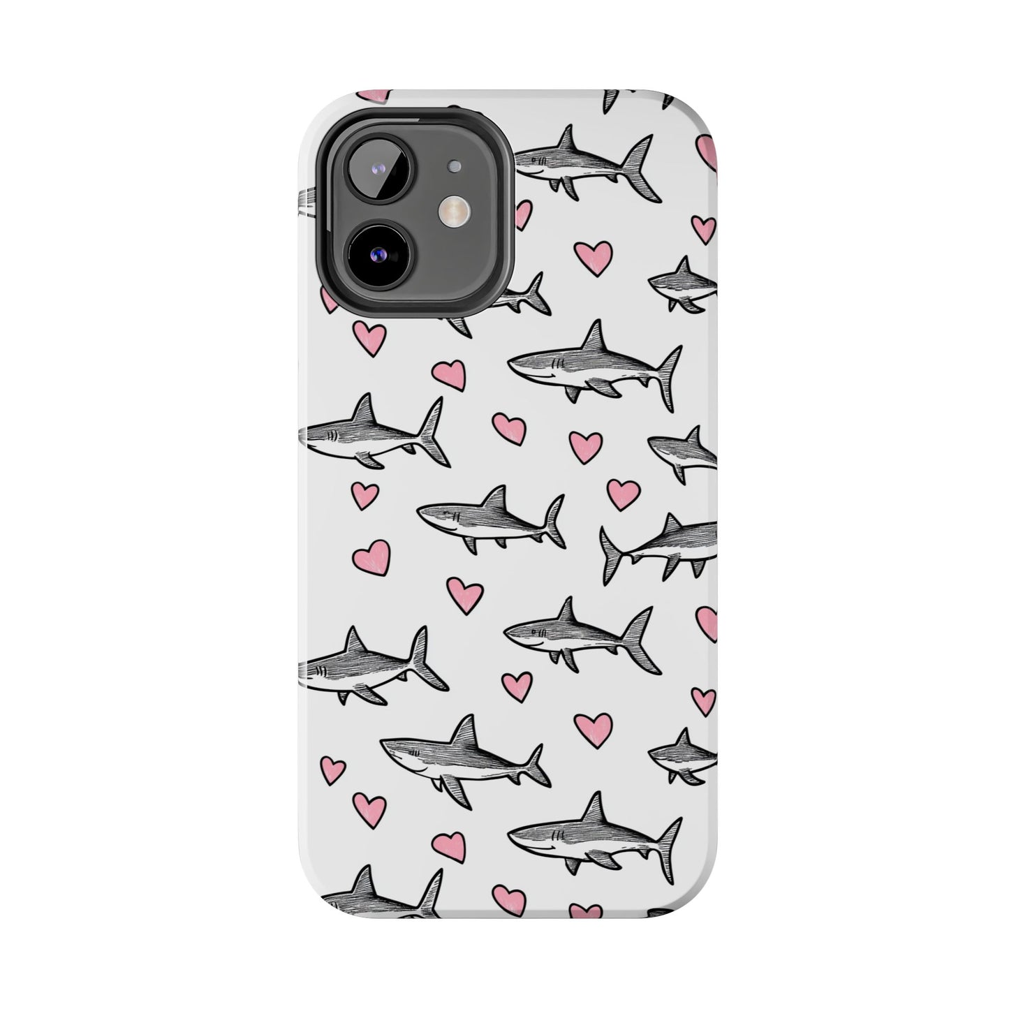 Animal Instinct | Shark Love Tough Phone Case