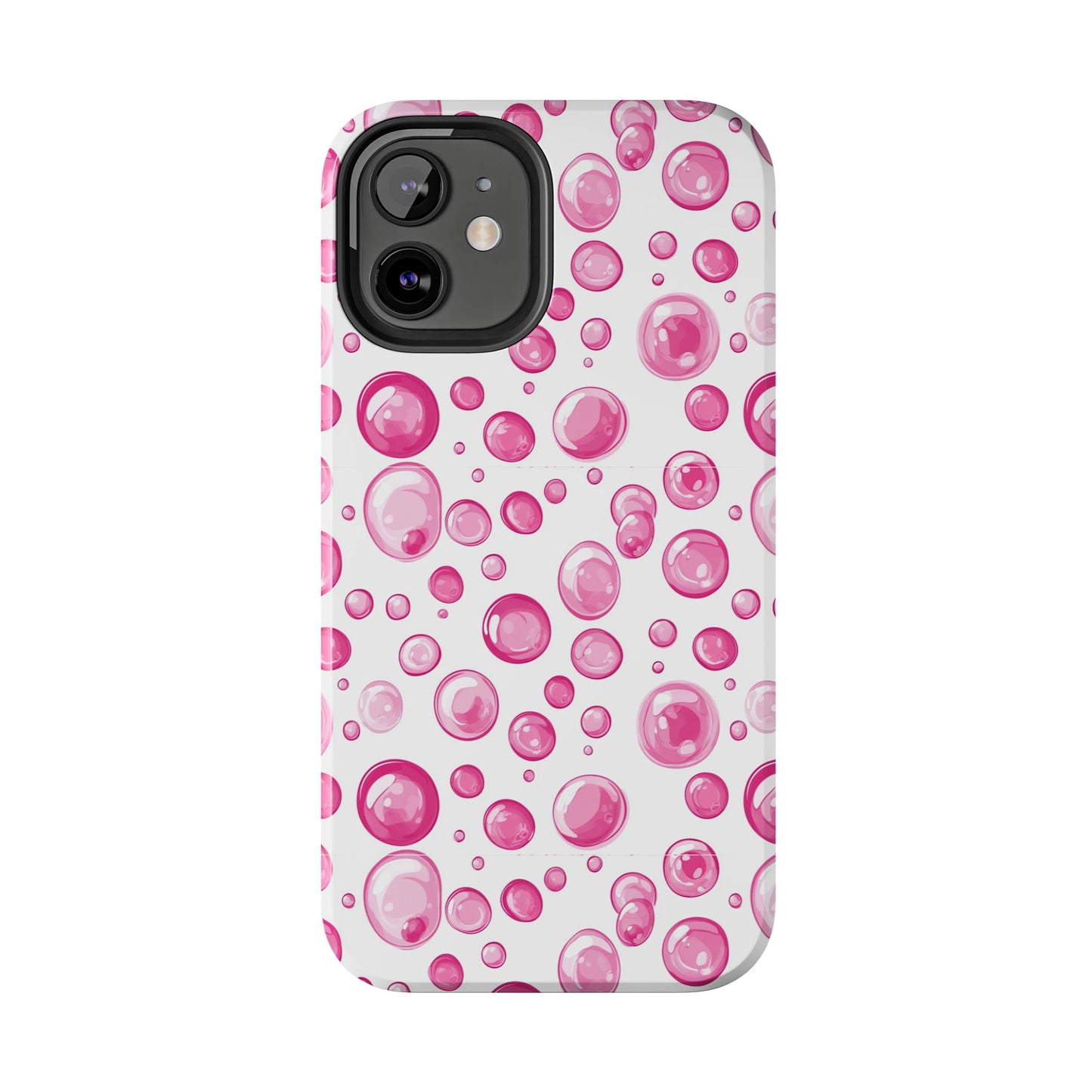 Trendy Spots | Pink Bubbles Phone Case