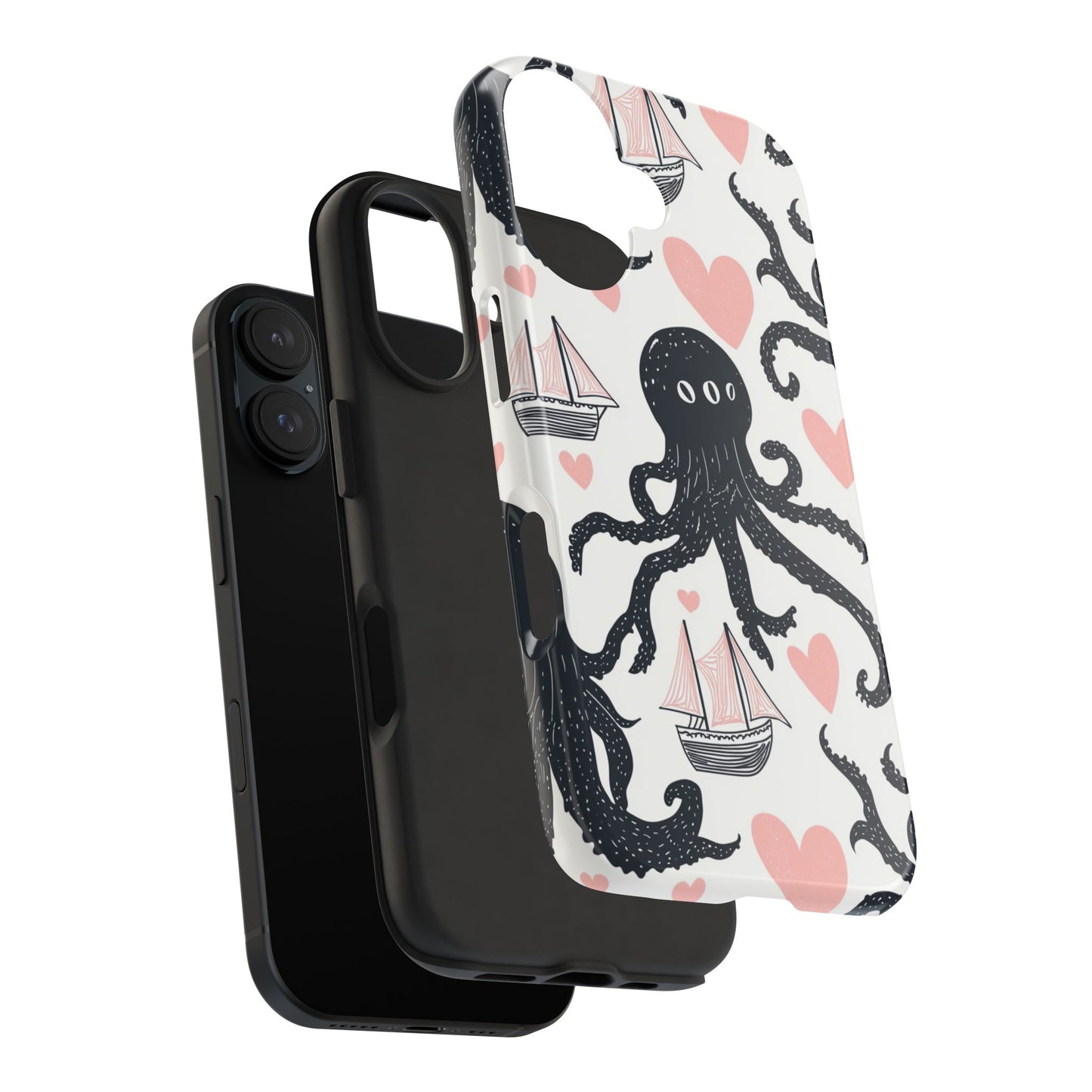 Quirky Chic | Kraken Boat Love Tough Phone Case