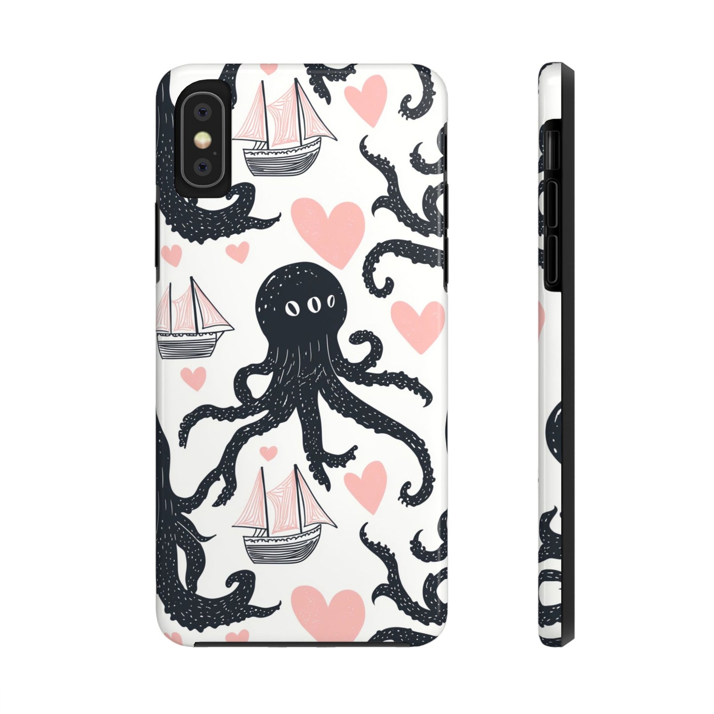 Quirky Chic | Kraken Boat Love Tough Phone Case