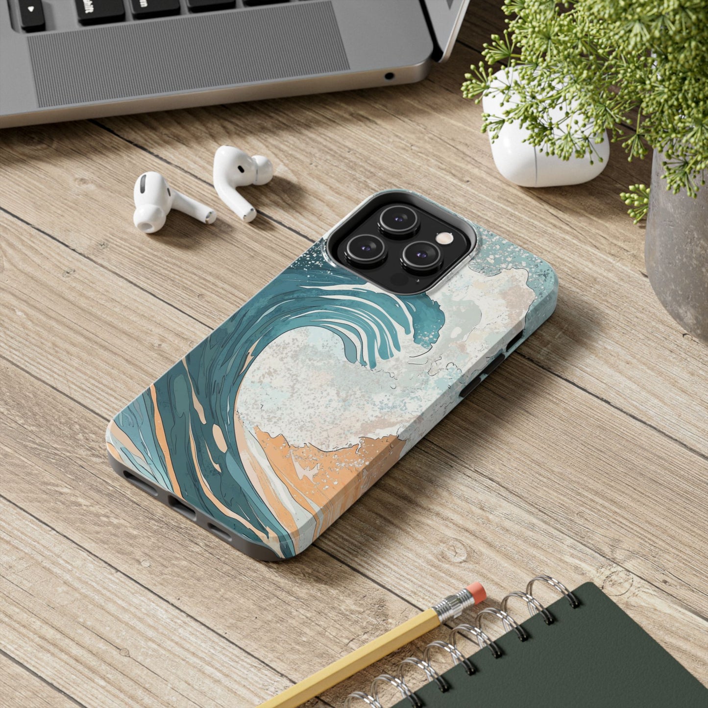 Surf's Up! | Ocean Wave 2 Tough Phone Case