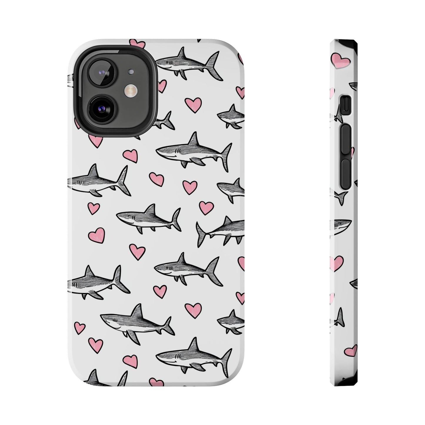 Animal Instinct | Shark Love Tough Phone Case