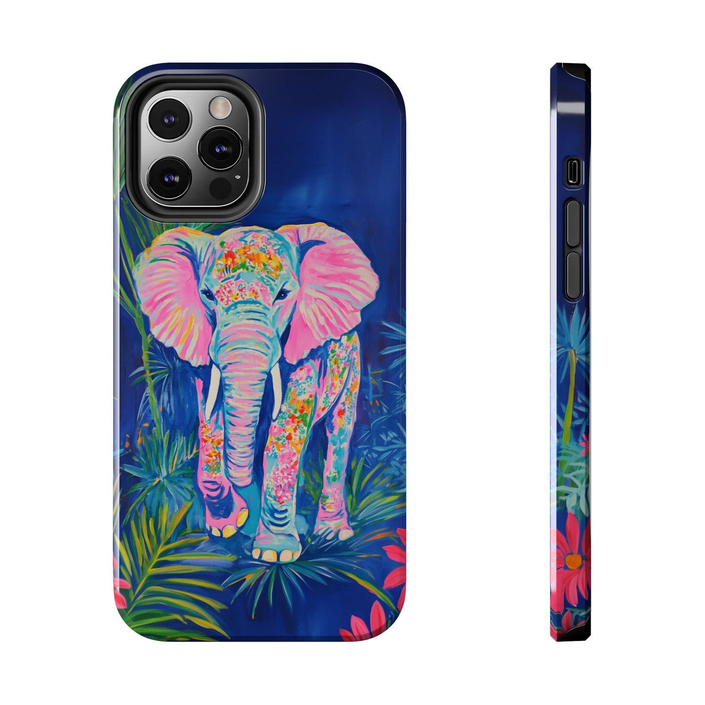 Animal Instinct | Vibrant Elephant Tough Phone Case