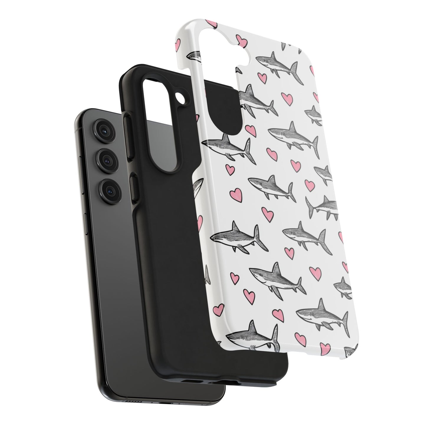 Animal Instinct | Shark Love Tough Phone Case
