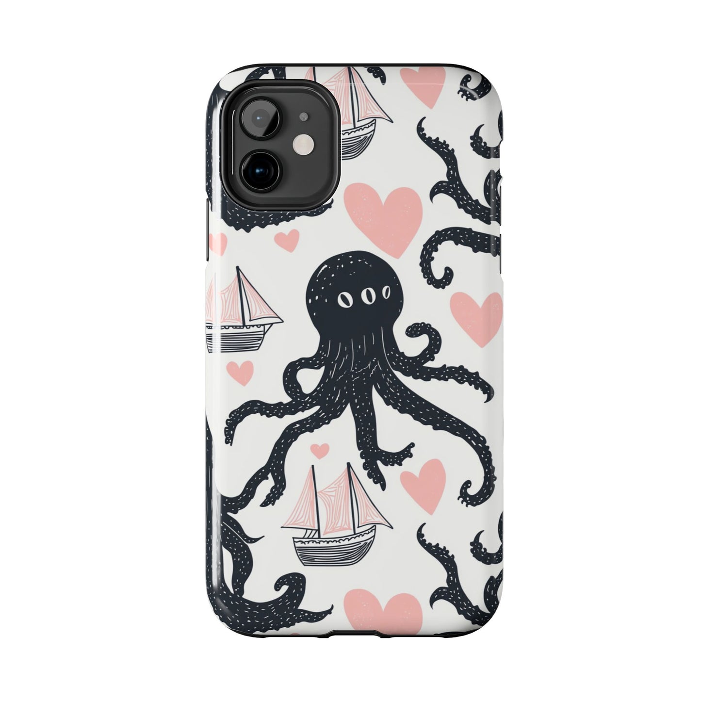 Quirky Chic | Kraken Boat Love Tough Phone Case