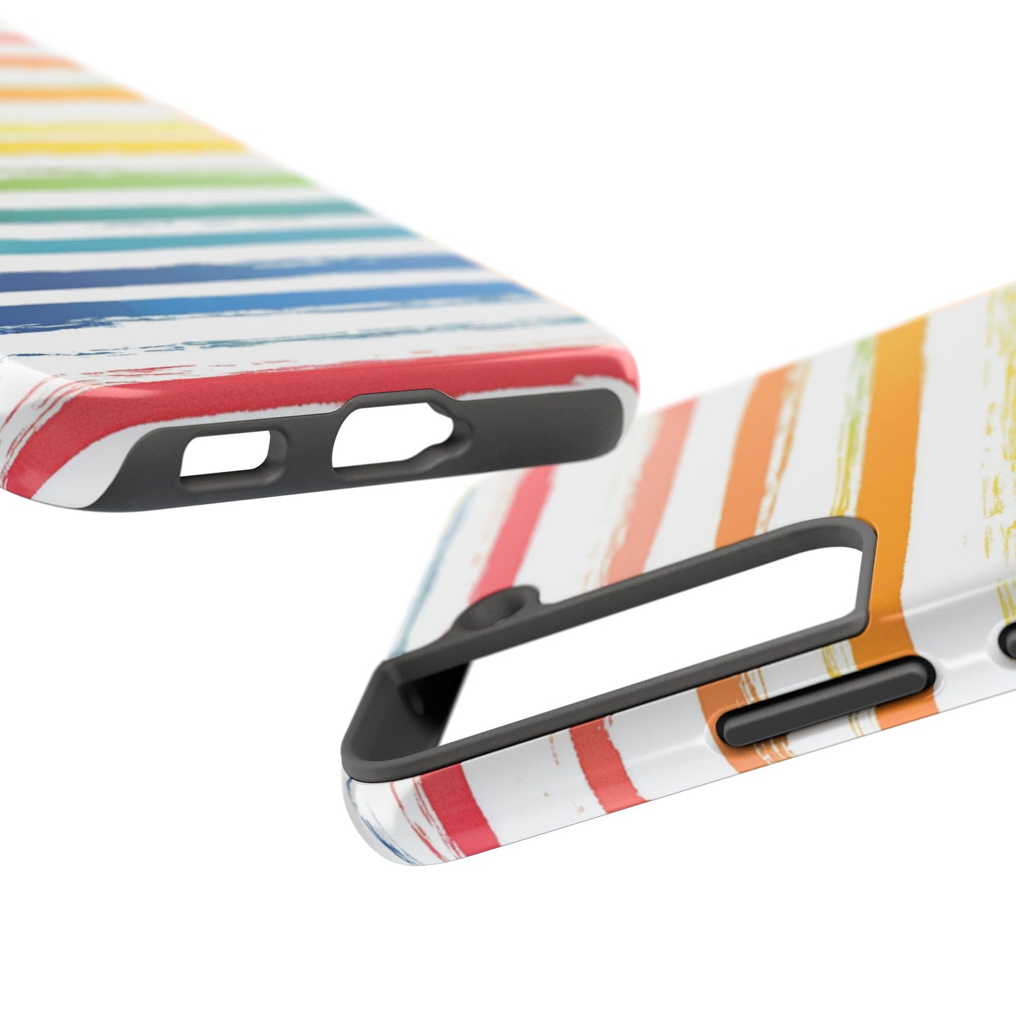 Vibrant Lines | Rainbow Stripes Phone Case