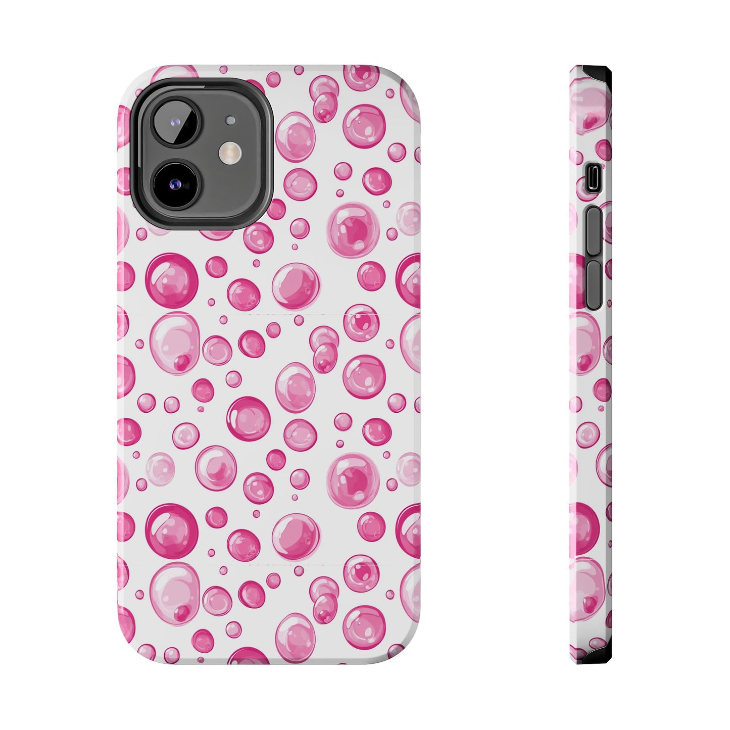 Trendy Spots | Pink Bubbles Phone Case