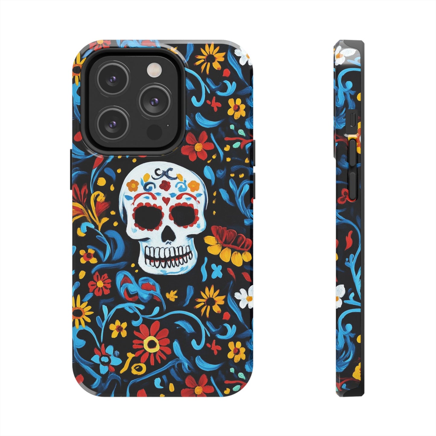 Mexicana de Corazon | Day of the Dead Tough Phone Case, Sugar Skull