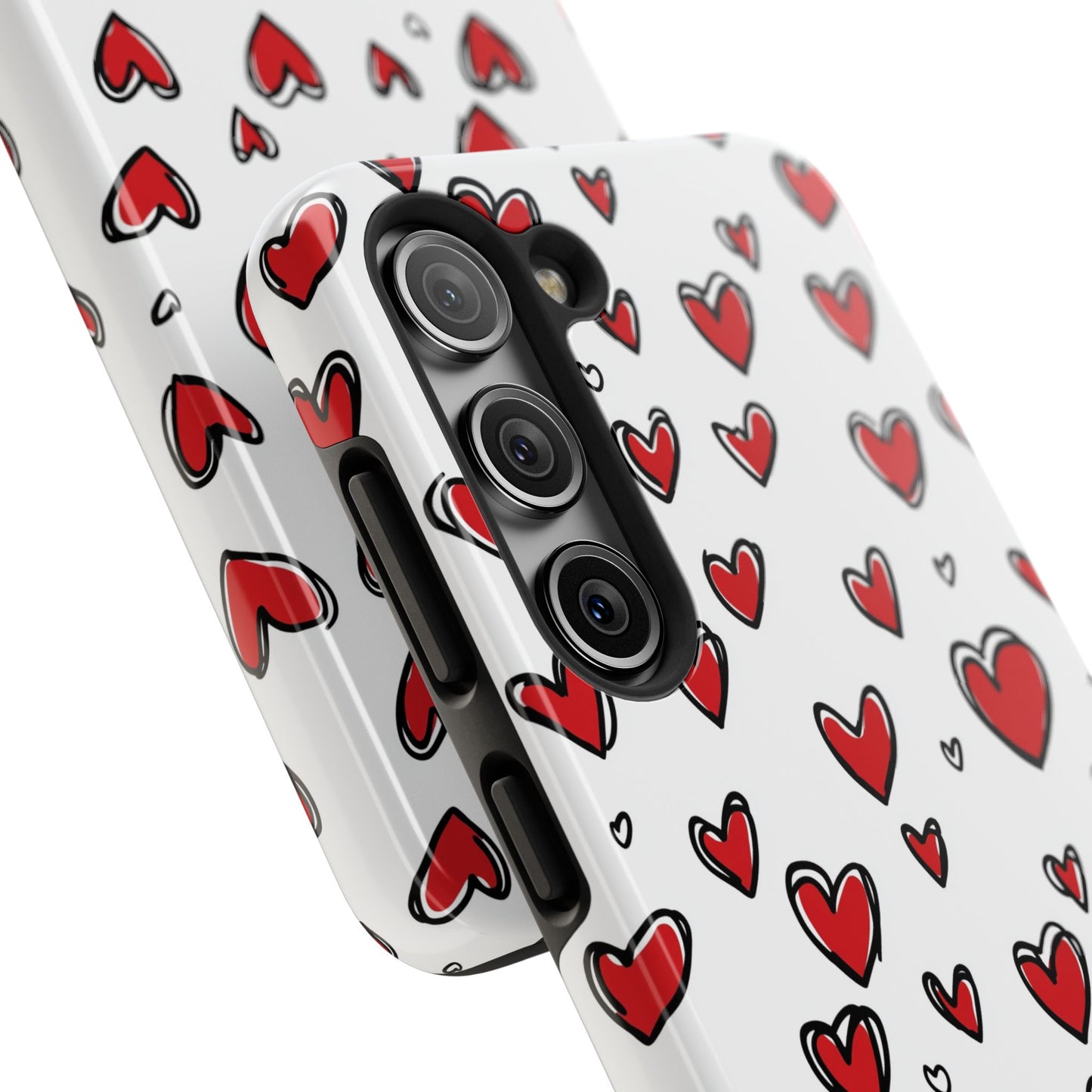 Love is in the Air | Red Hearts Tough Phone Case