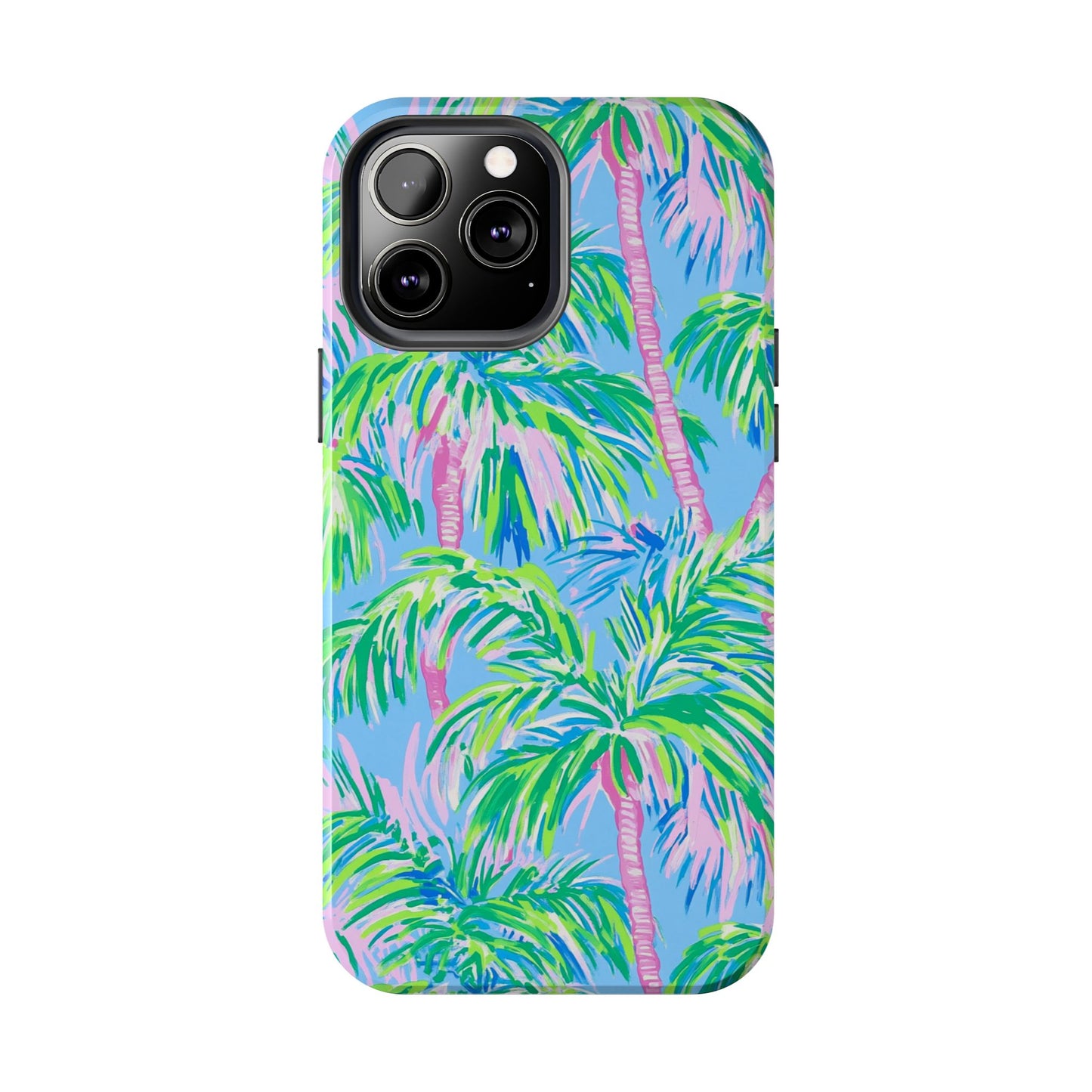 Nature Lover | Colorful Painted Palm Trees Phone Case