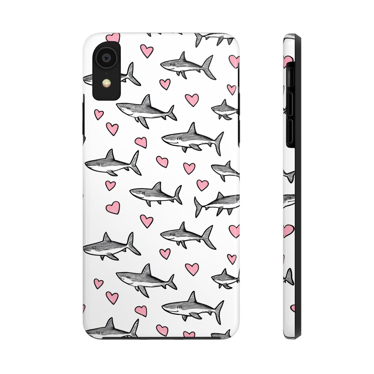 Animal Instinct | Shark Love Tough Phone Case