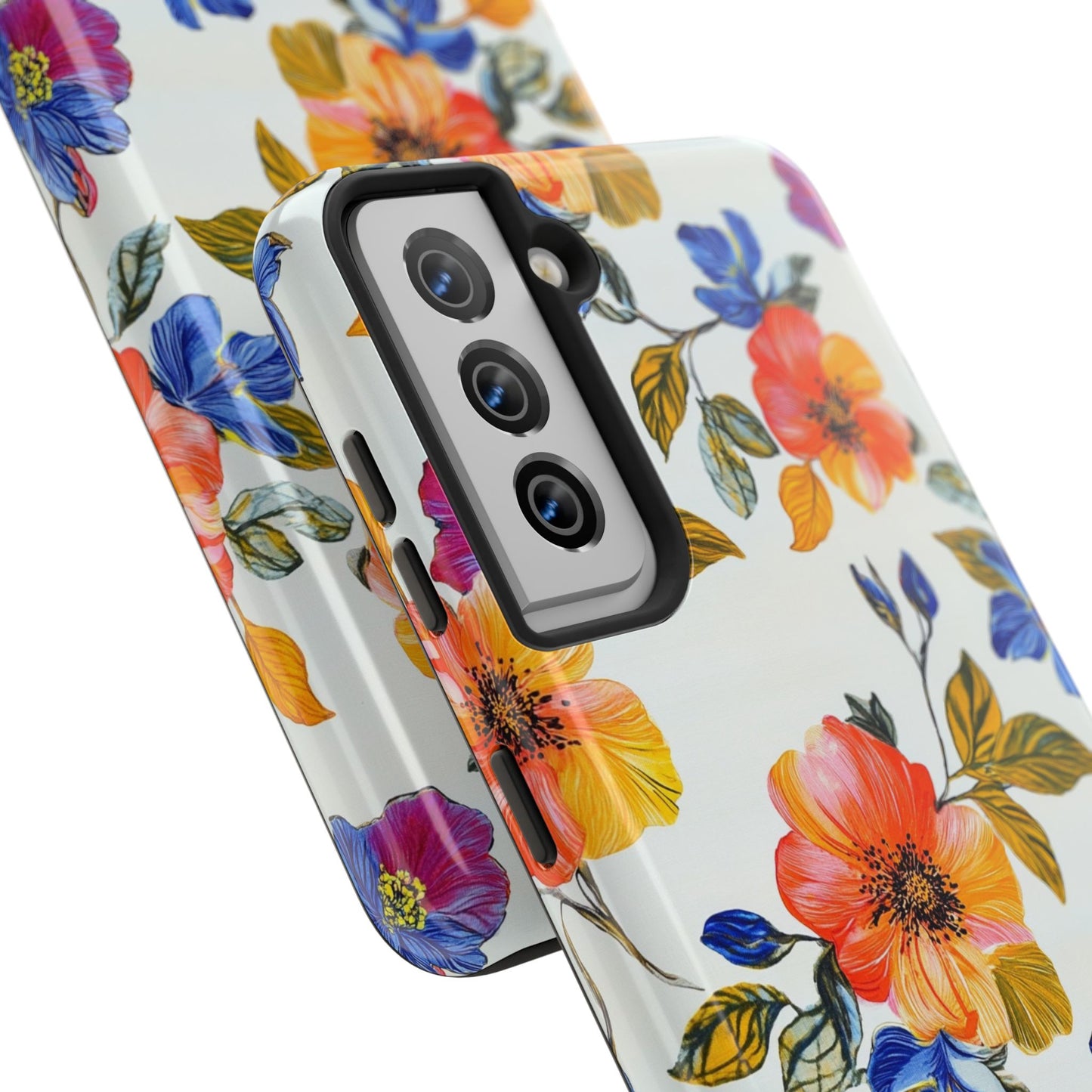 In Bloom | Colorful Florals Tough Phone Cases
