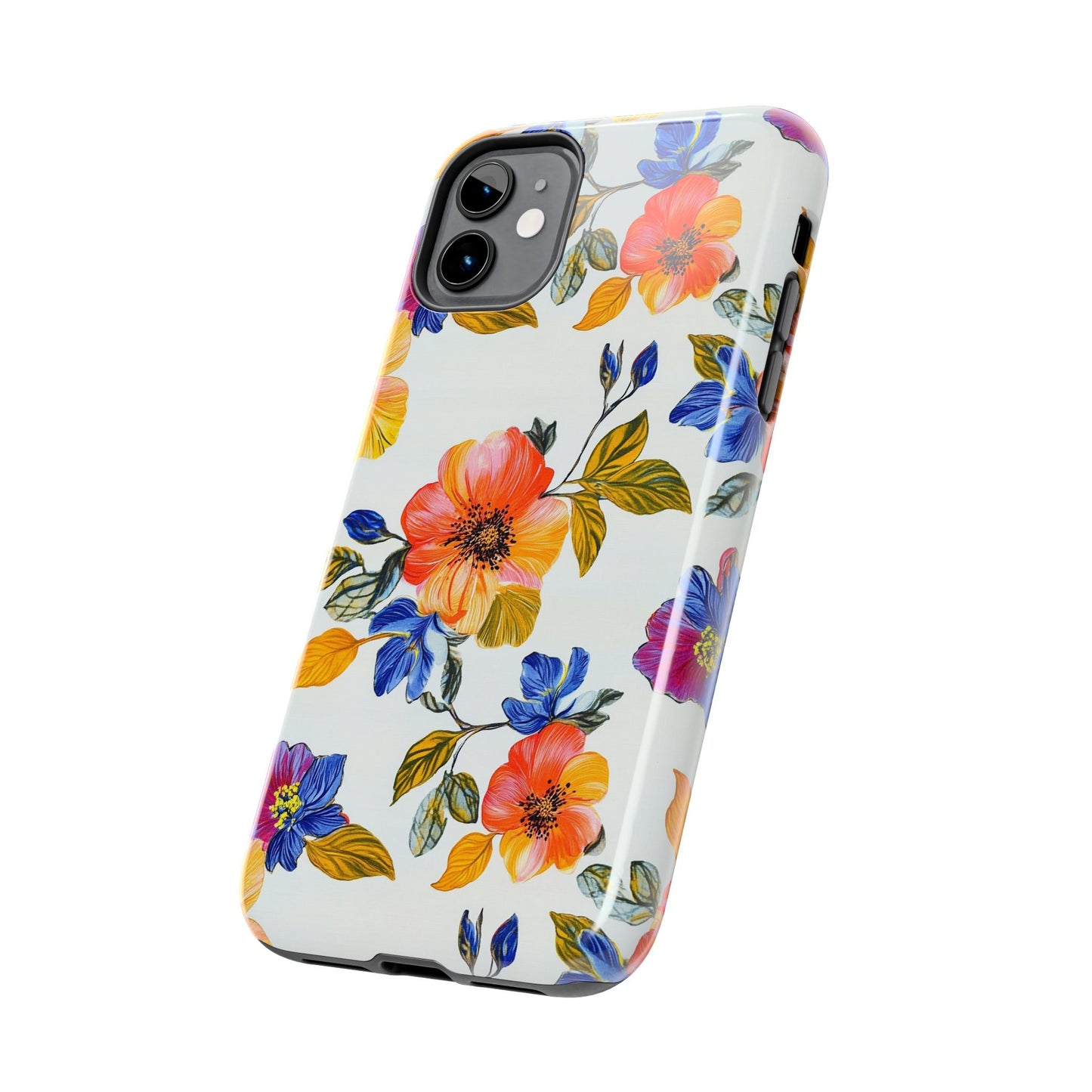 In Bloom | Colorful Florals Tough Phone Cases