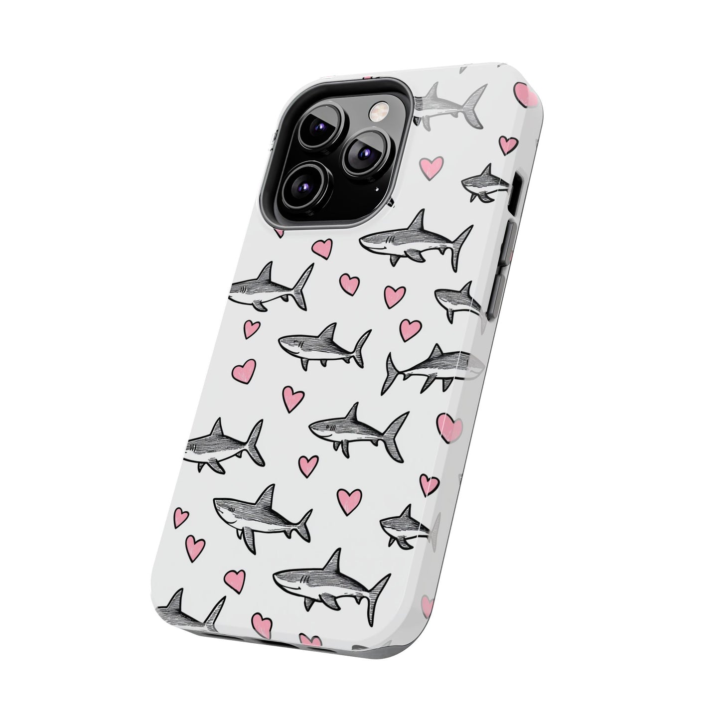 Animal Instinct | Shark Love Tough Phone Case