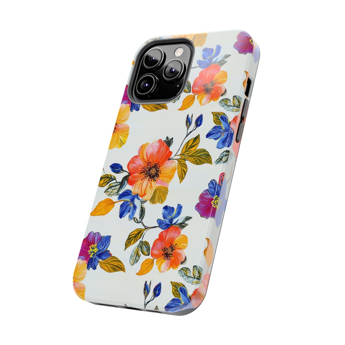 In Bloom | Colorful Florals Tough Phone Cases
