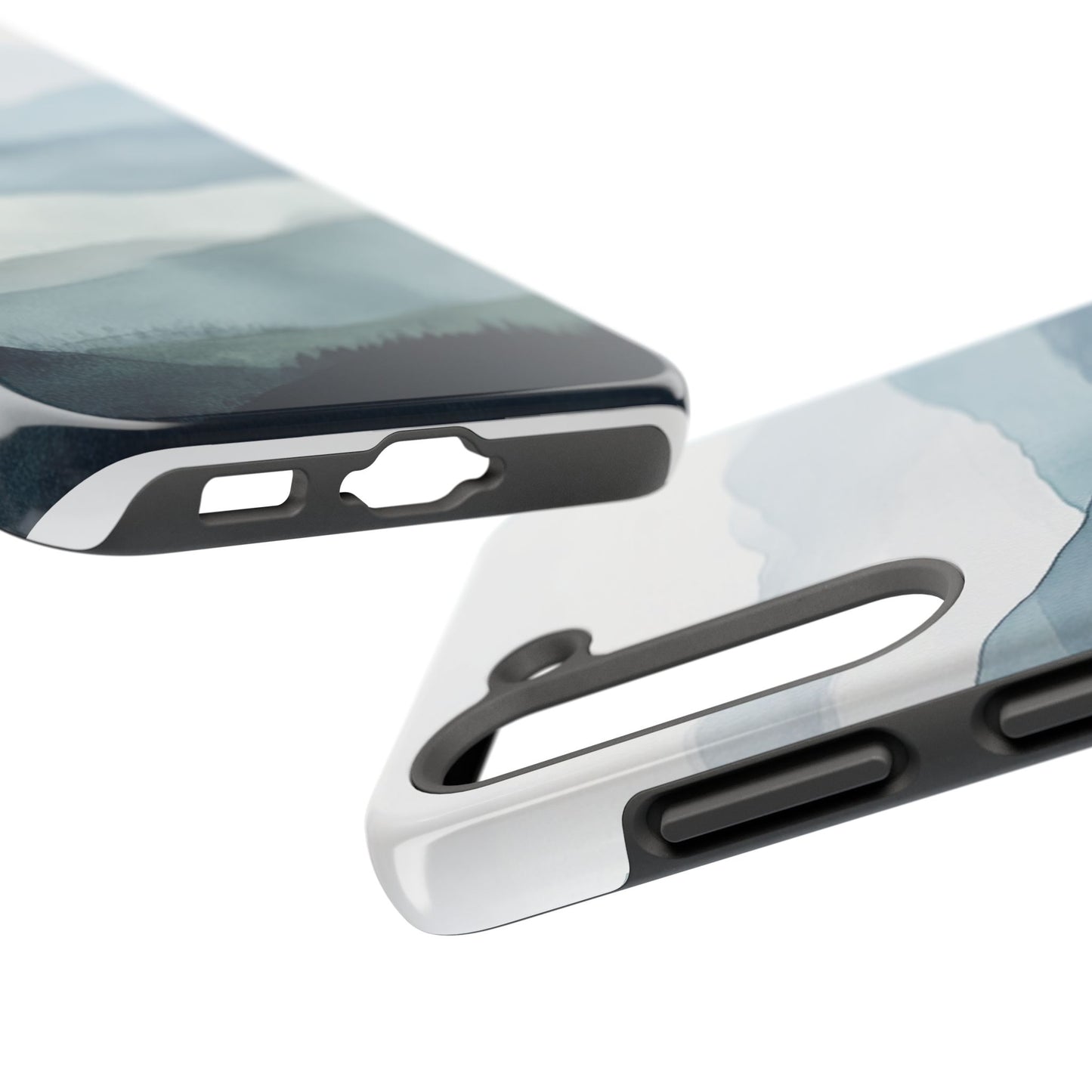 Majestic Mountains | Watercolor Mountain Scene Tough Phone Case