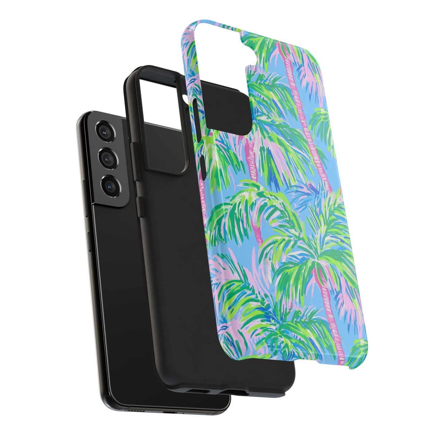 Nature Lover | Colorful Painted Palm Trees Phone Case