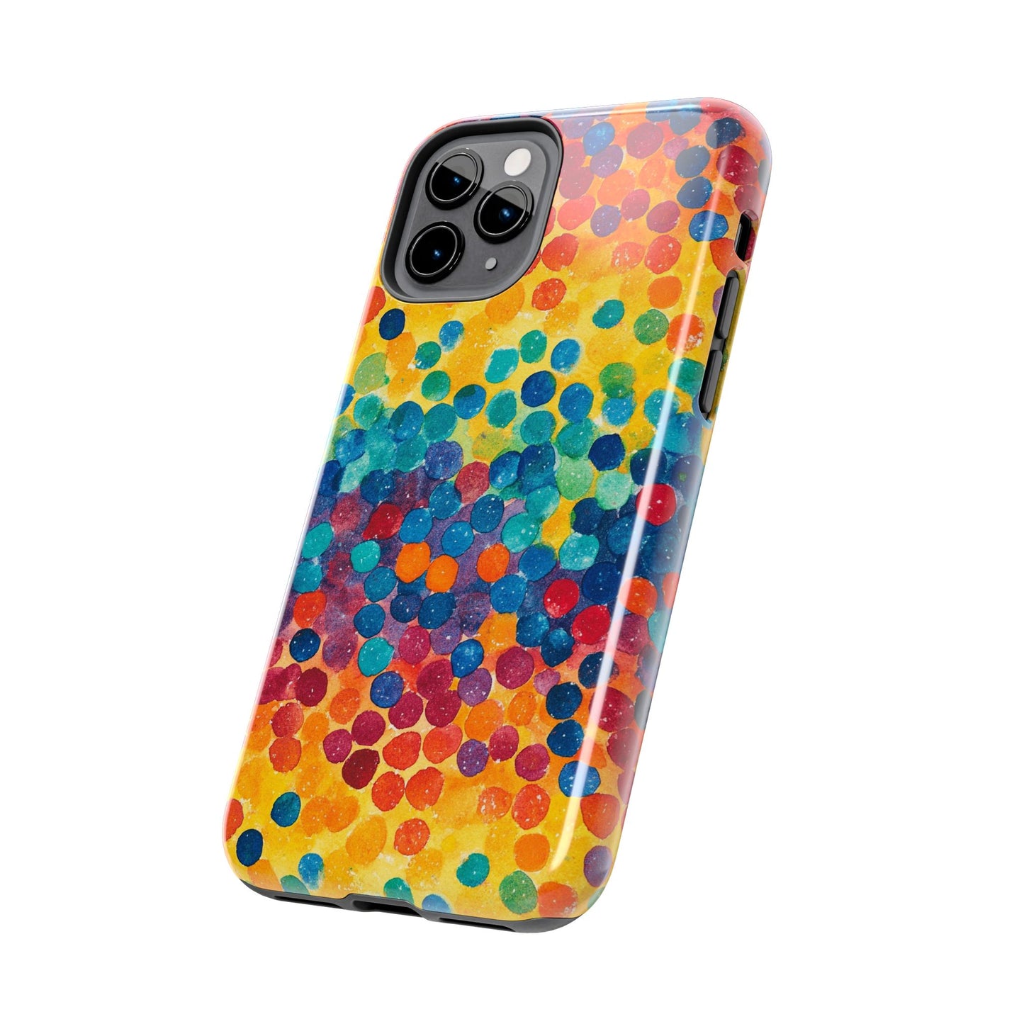 Trendy Spots | Rainbow Polka Dots Phone Case
