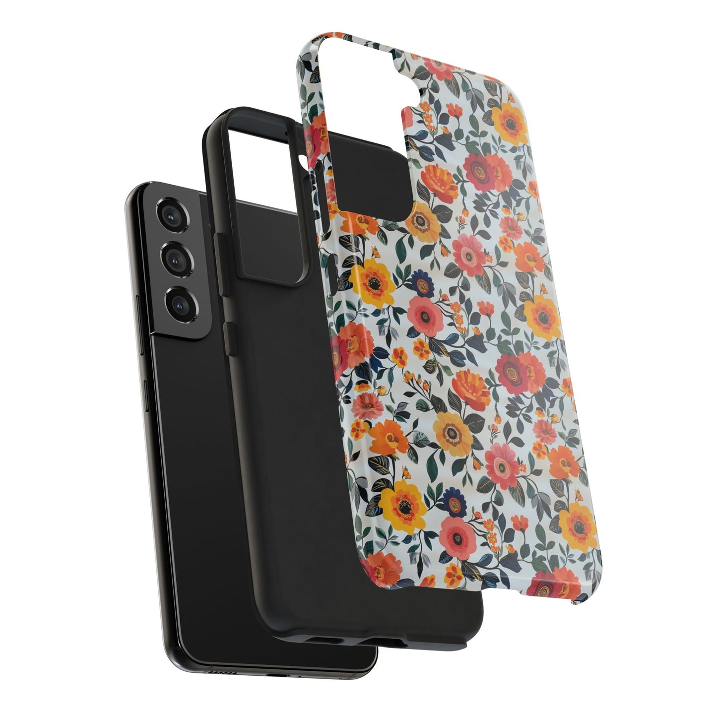 In Bloom | Small Colorful Flowers Tough Phone Cases