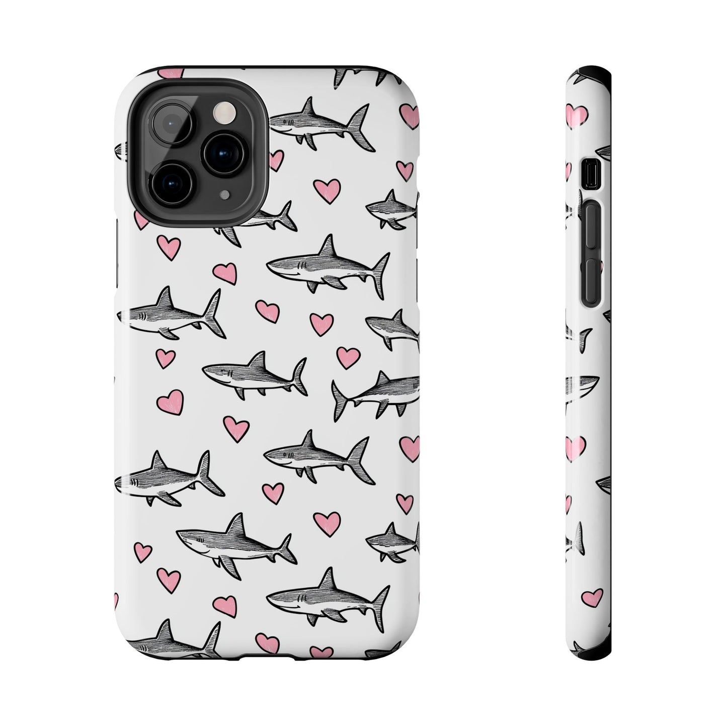 Animal Instinct | Shark Love Tough Phone Case