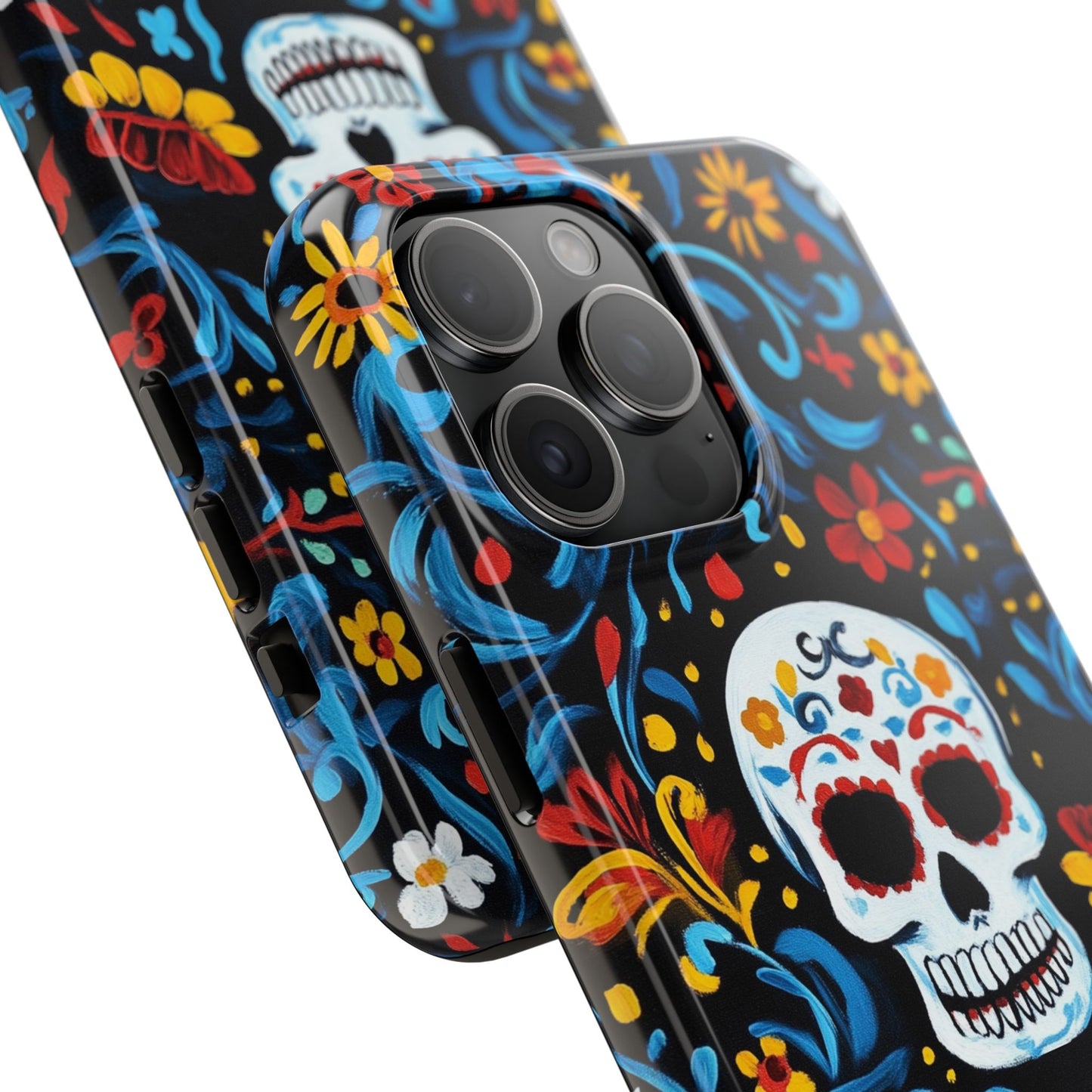 Mexicana de Corazon | Day of the Dead Tough Phone Case, Sugar Skull