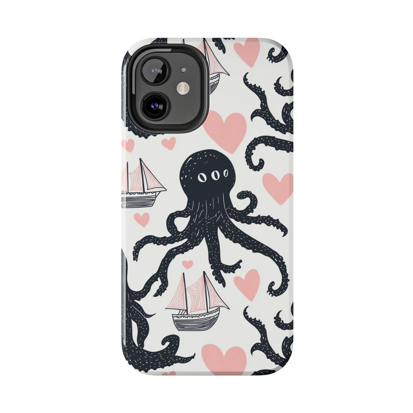 Quirky Chic | Kraken Boat Love Tough Phone Case