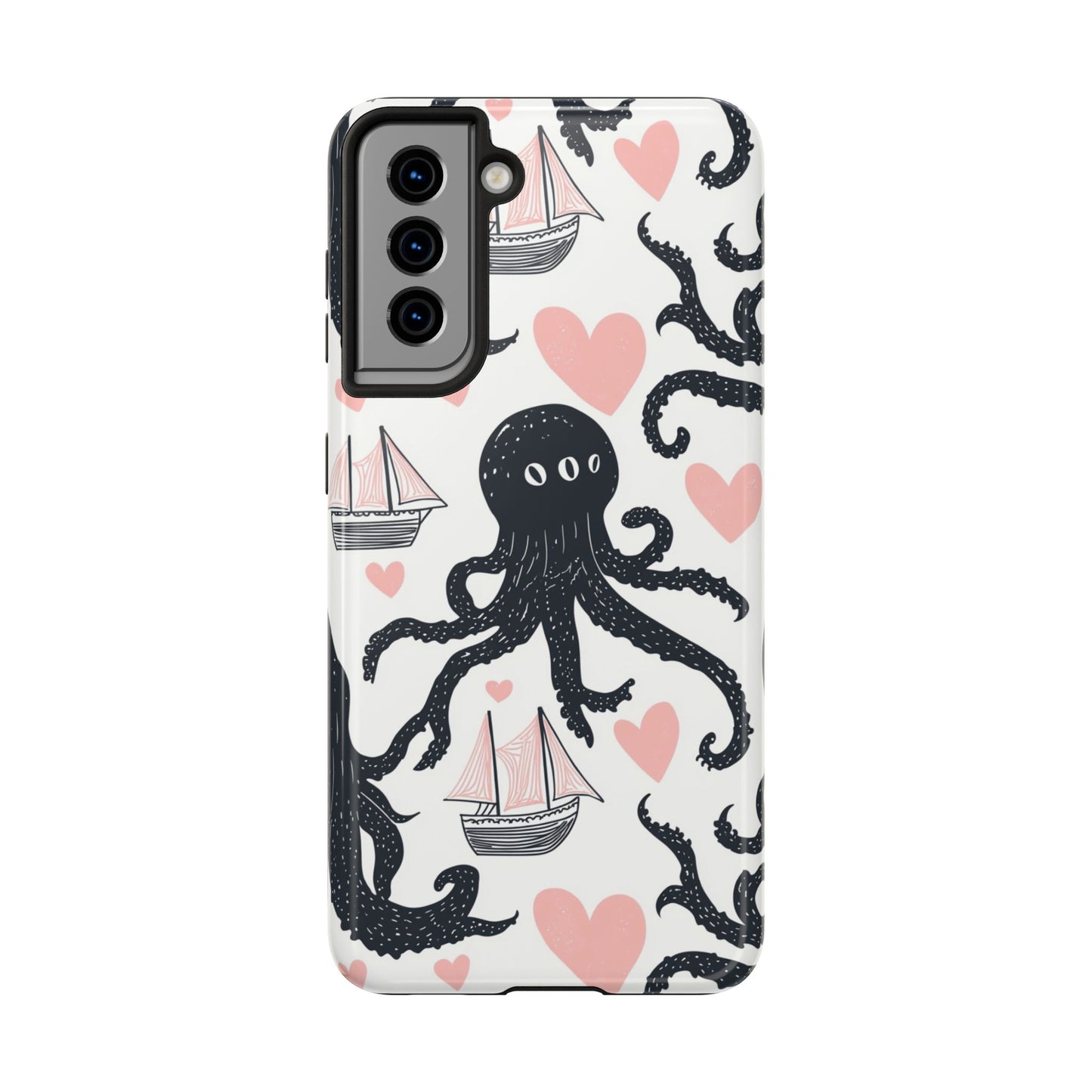 Quirky Chic | Kraken Boat Love Tough Phone Case