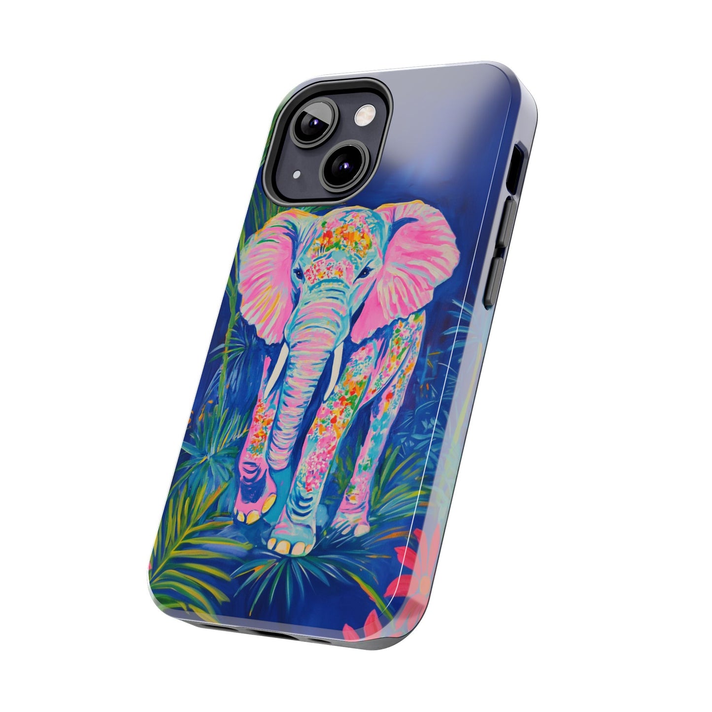 Animal Instinct | Vibrant Elephant Tough Phone Case