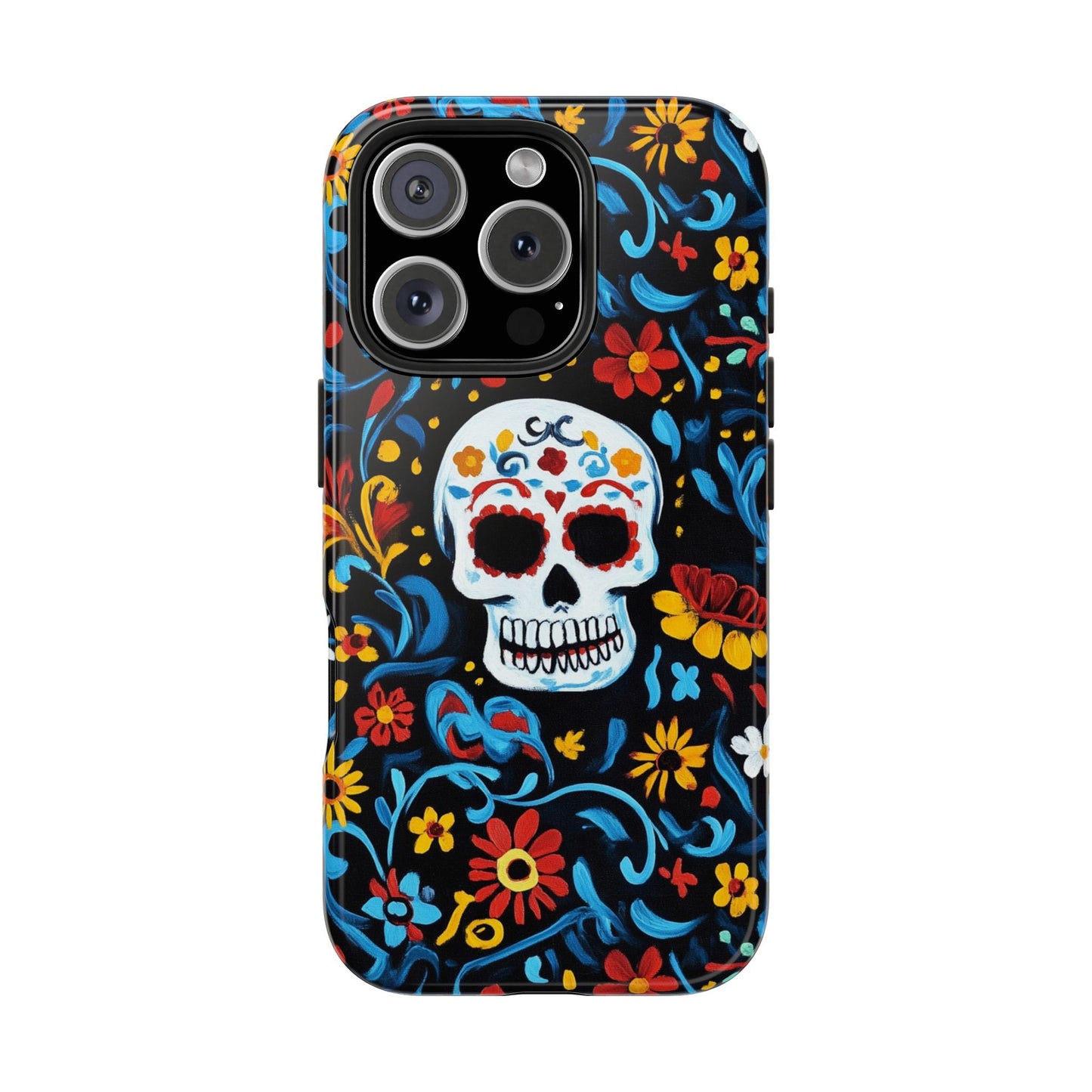 Mexicana de Corazon | Day of the Dead Tough Phone Case, Sugar Skull