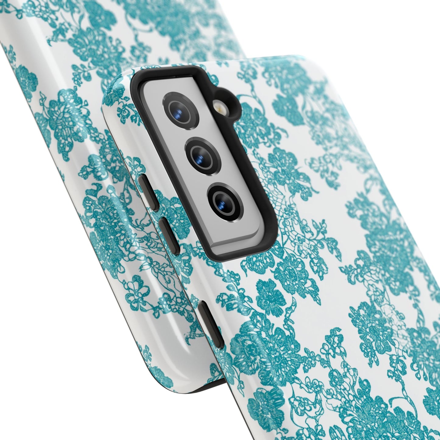 Boho Bliss | Teal on White Lace