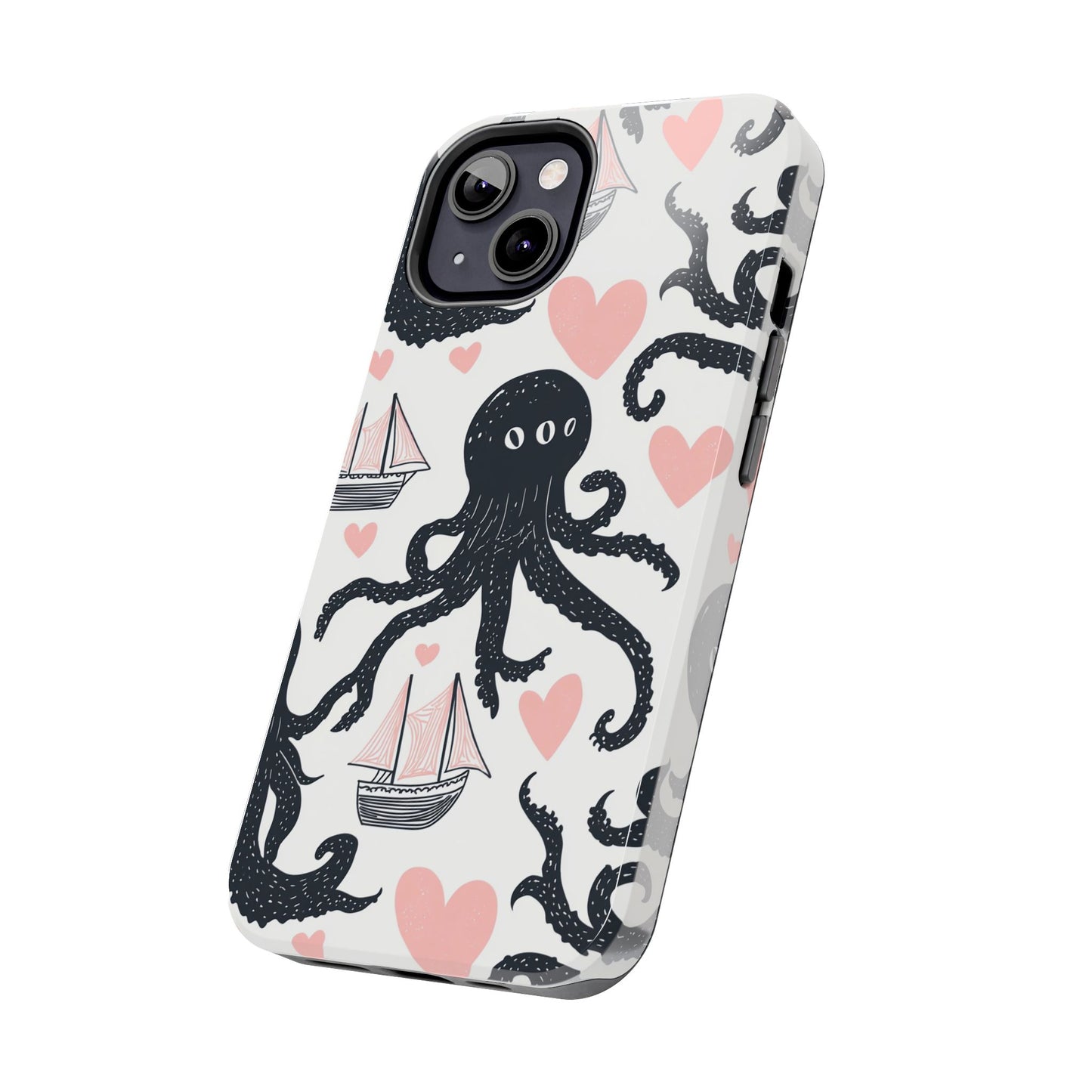 Quirky Chic | Kraken Boat Love Tough Phone Case