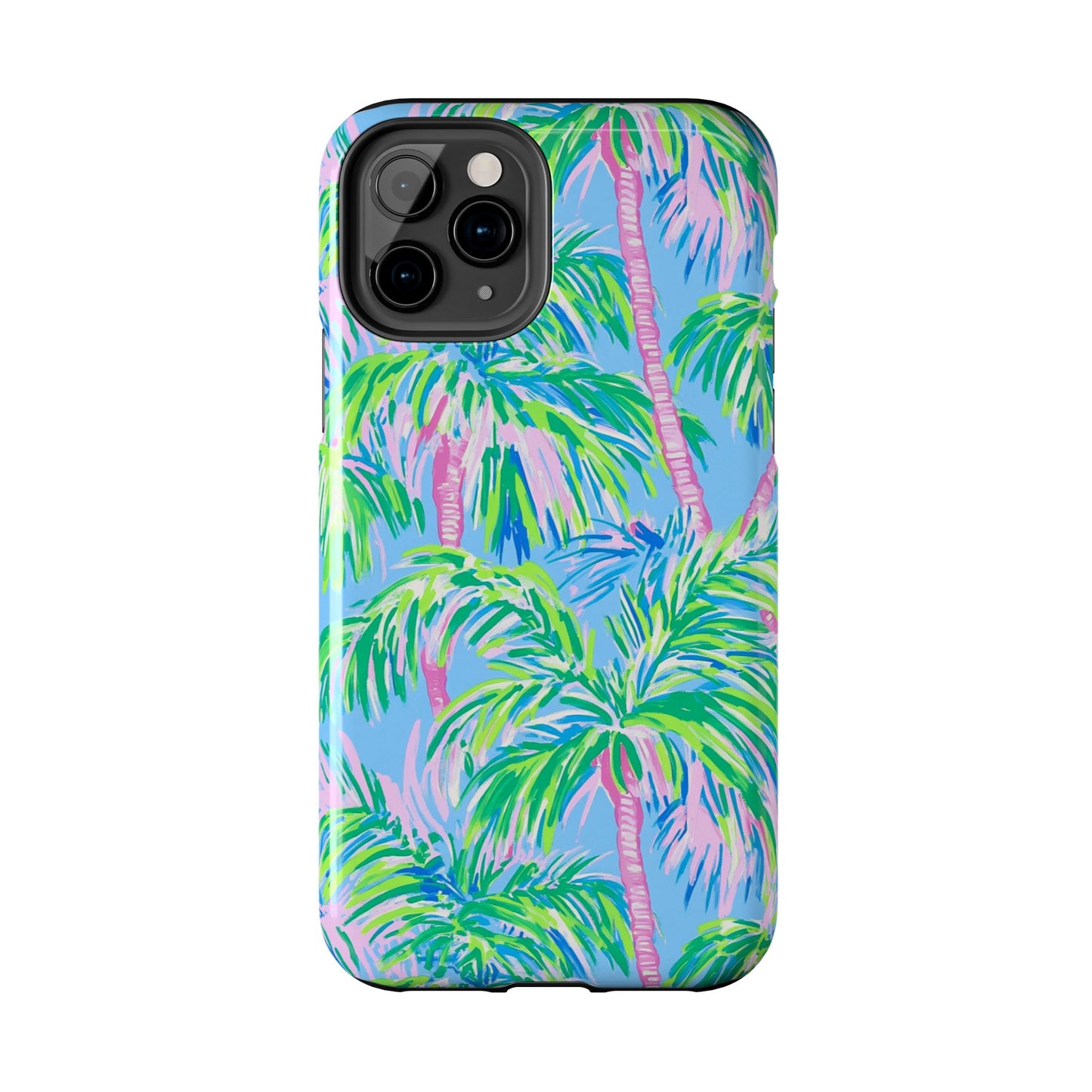 Nature Lover | Colorful Painted Palm Trees Phone Case