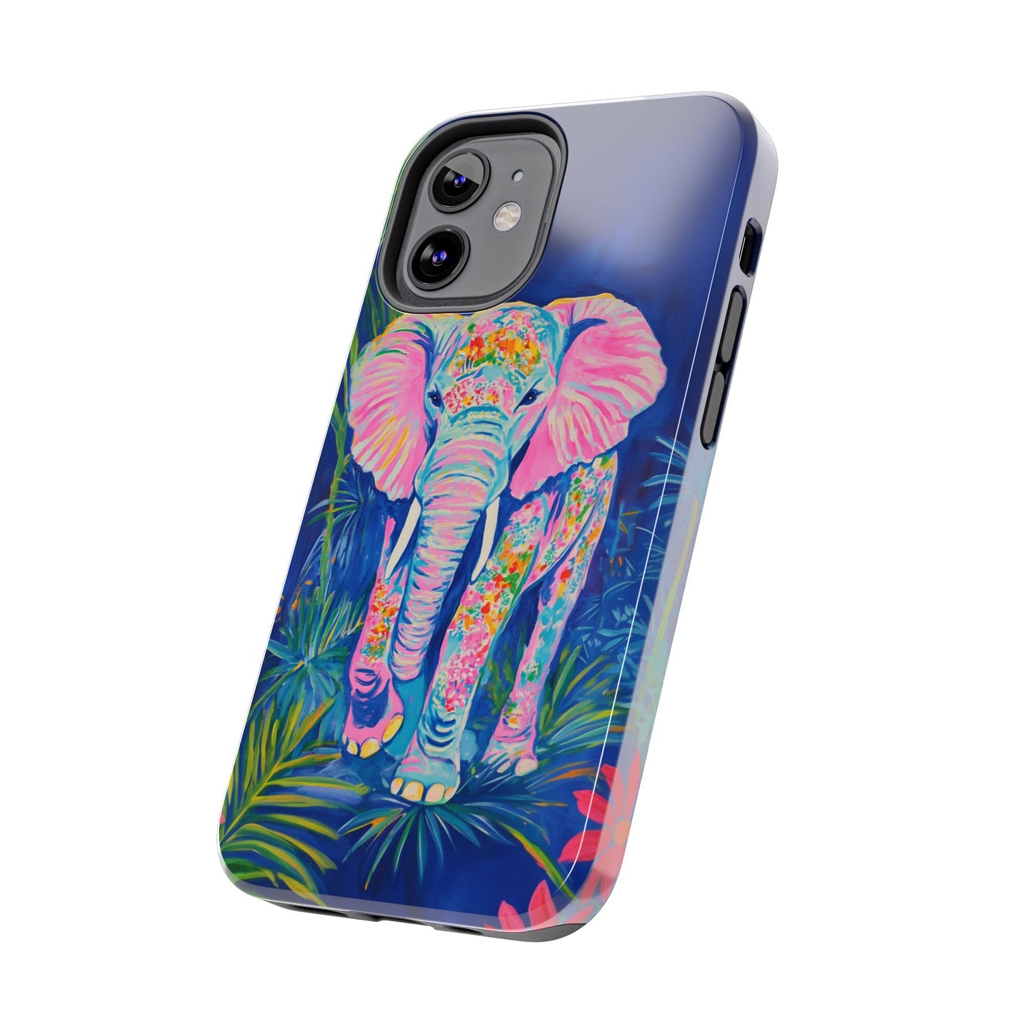Animal Instinct | Vibrant Elephant Tough Phone Case