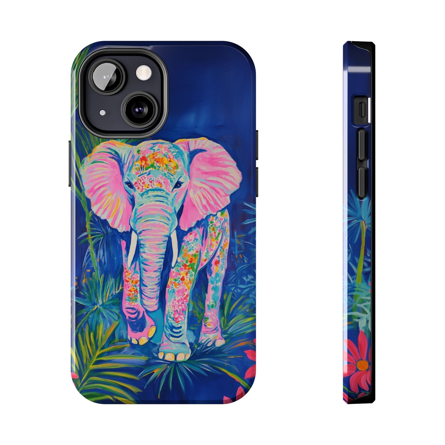 Animal Instinct | Vibrant Elephant Tough Phone Case