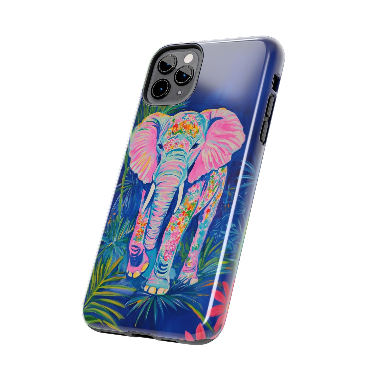 Animal Instinct | Vibrant Elephant Tough Phone Case