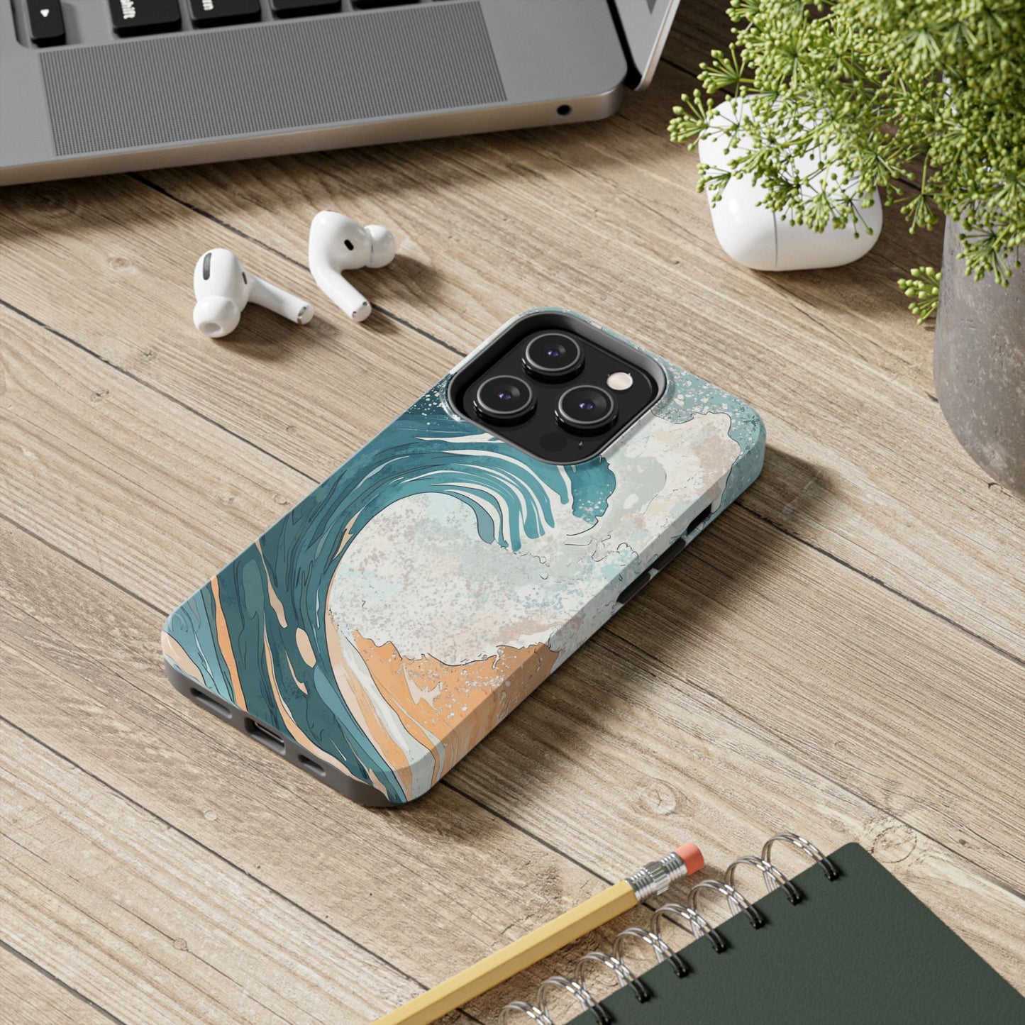 Surf's Up! | Ocean Wave 2 Tough Phone Case