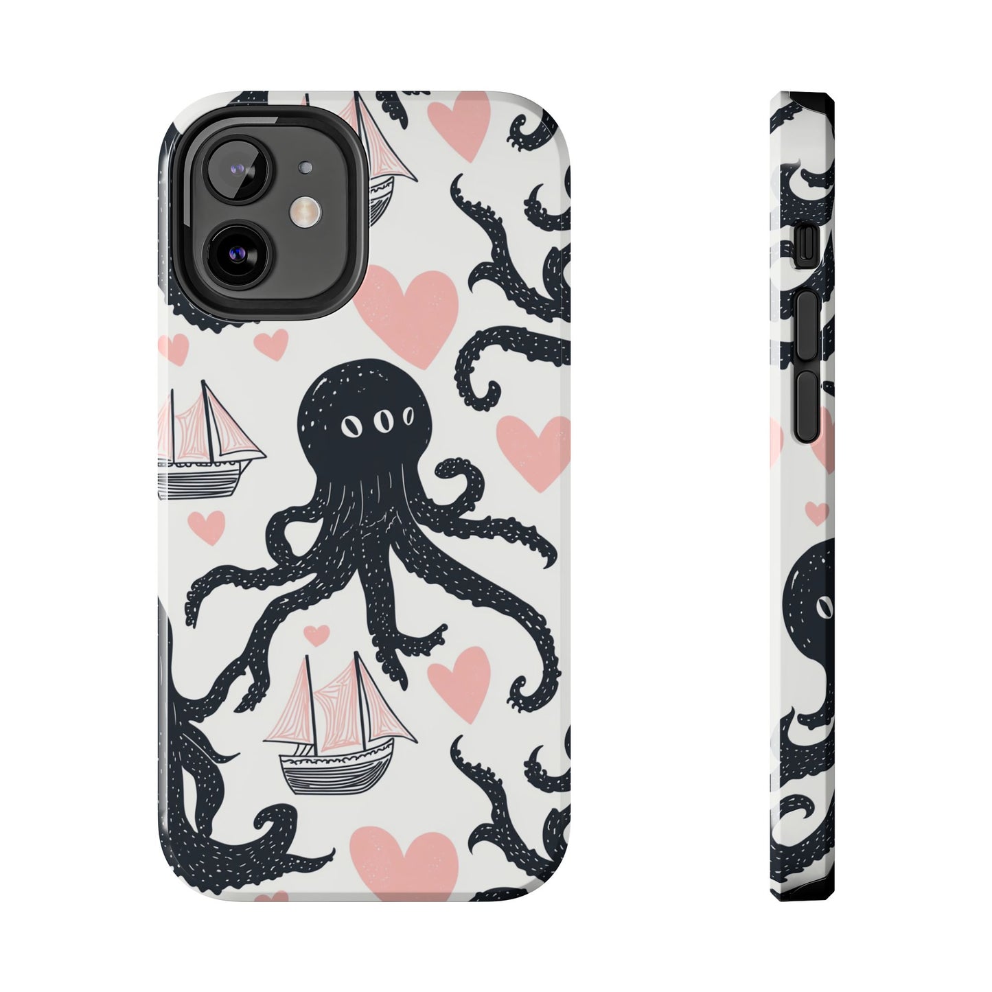 Quirky Chic | Kraken Boat Love Tough Phone Case