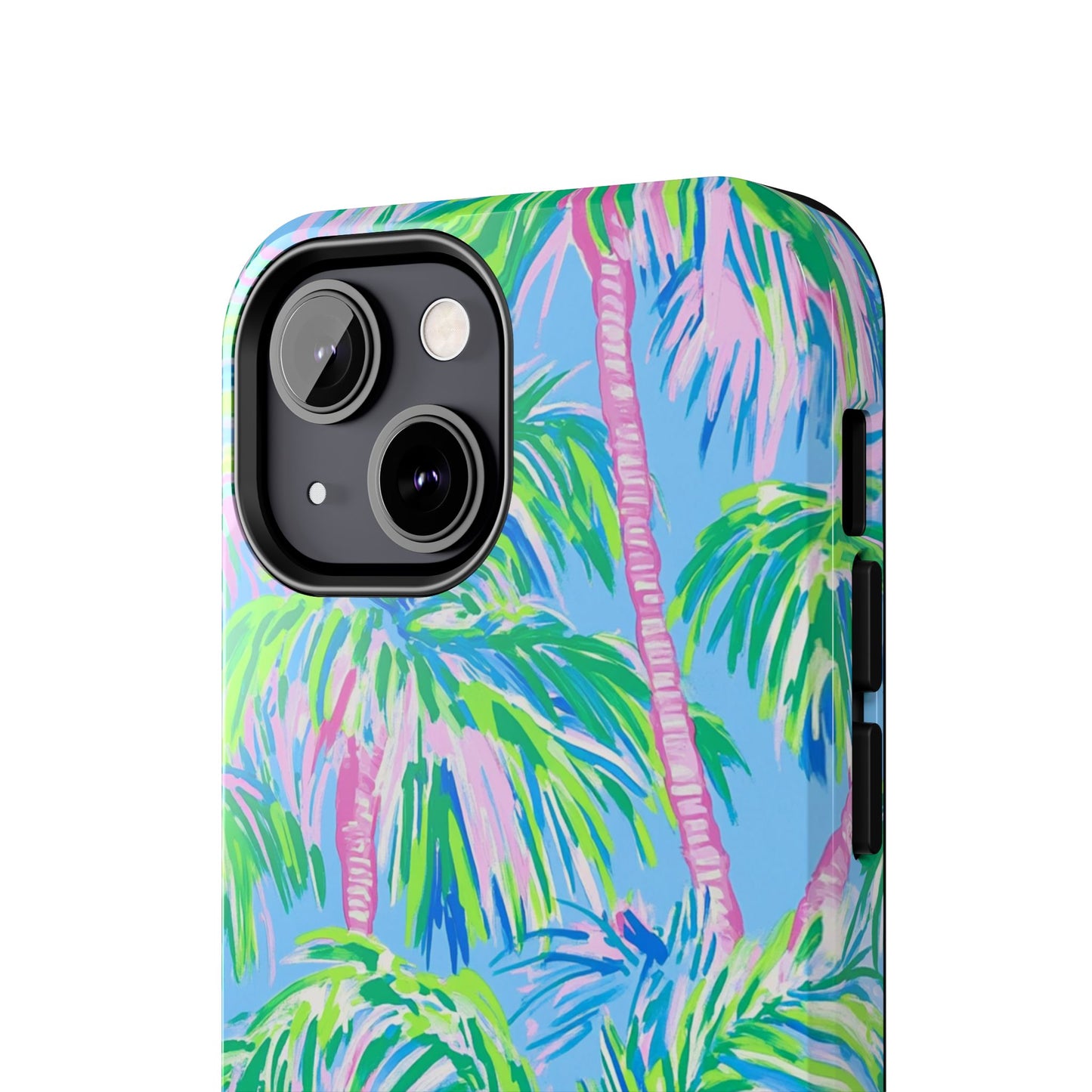 Nature Lover | Colorful Painted Palm Trees Phone Case