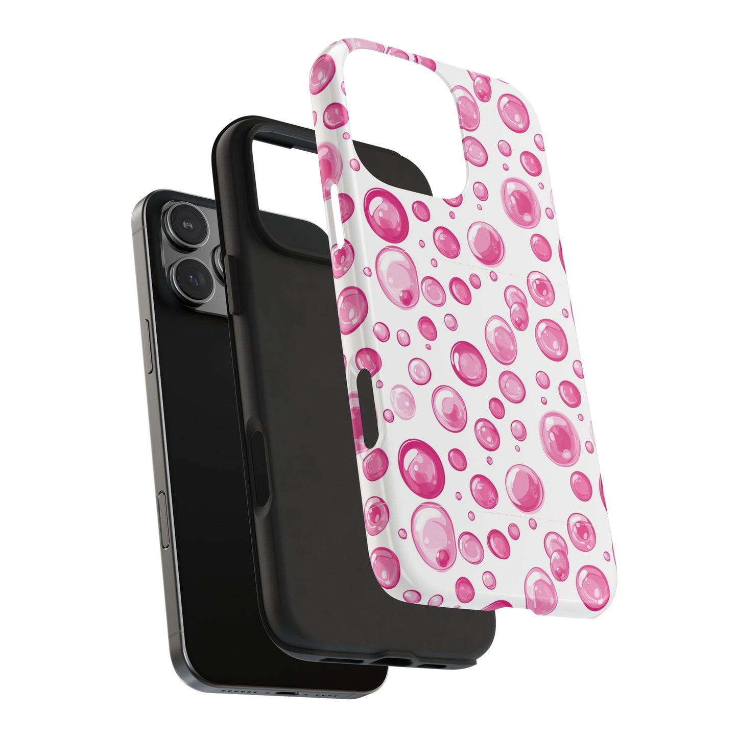 Trendy Spots | Pink Bubbles Phone Case