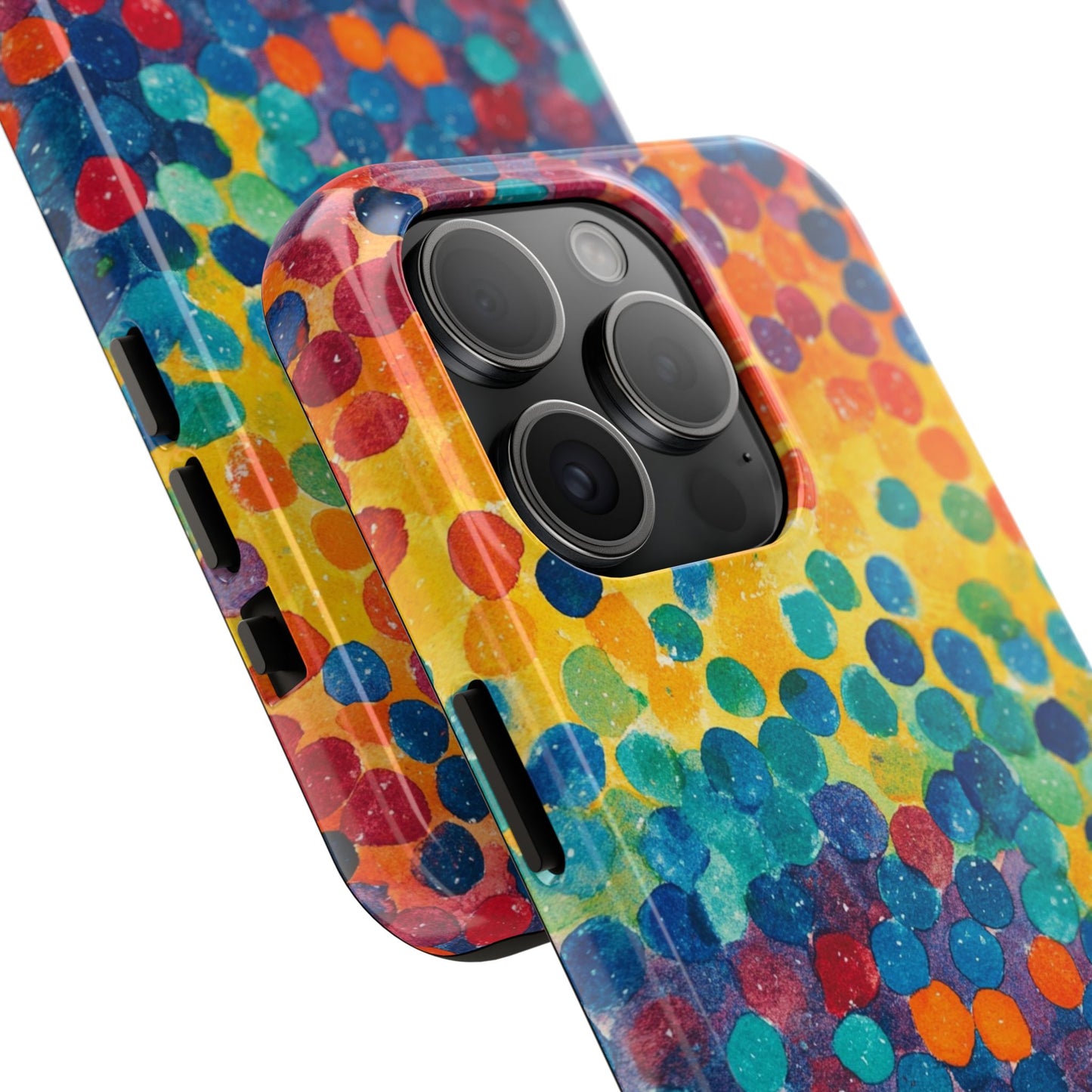 Trendy Spots | Rainbow Polka Dots Phone Case