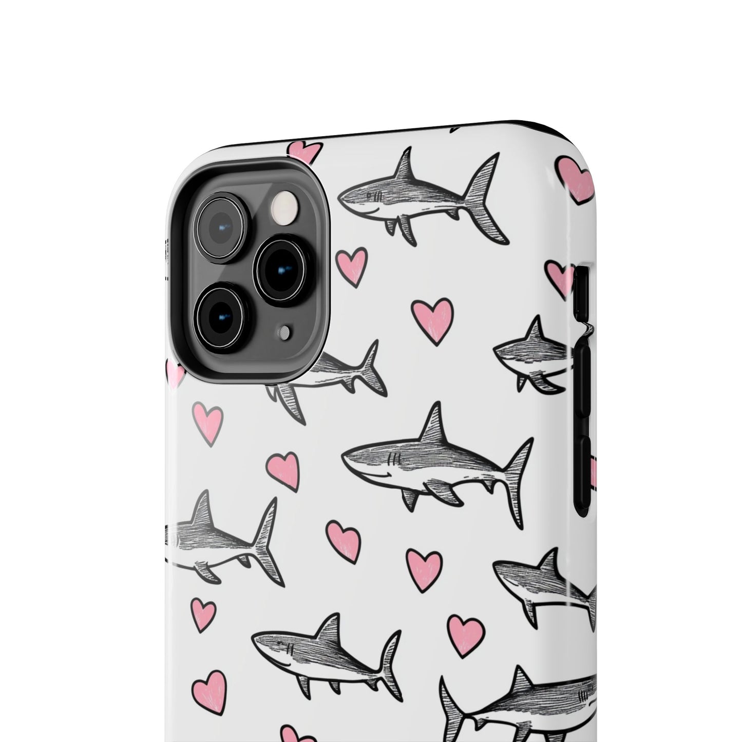 Animal Instinct | Shark Love Tough Phone Case